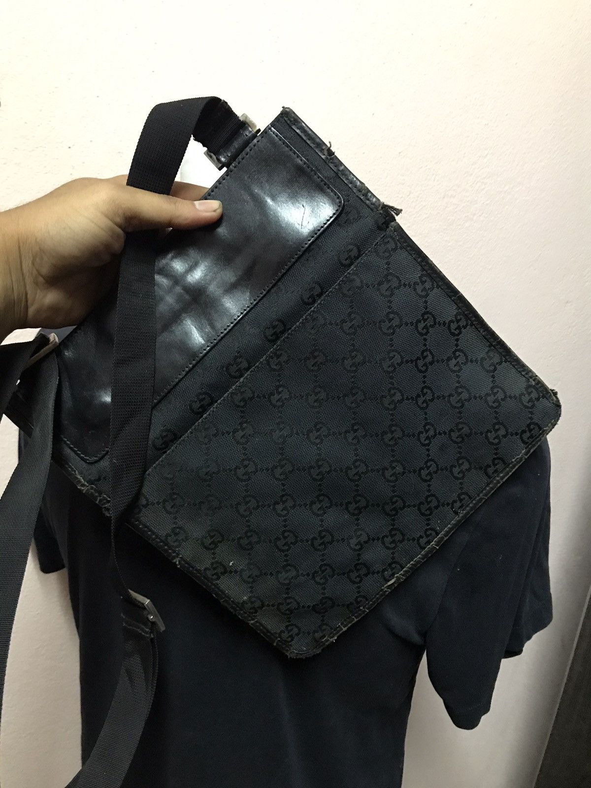 Gucci × Vintage AUTHENTIC GUCCI SHOULDER Size ONE SIZE - 4 Thumbnail