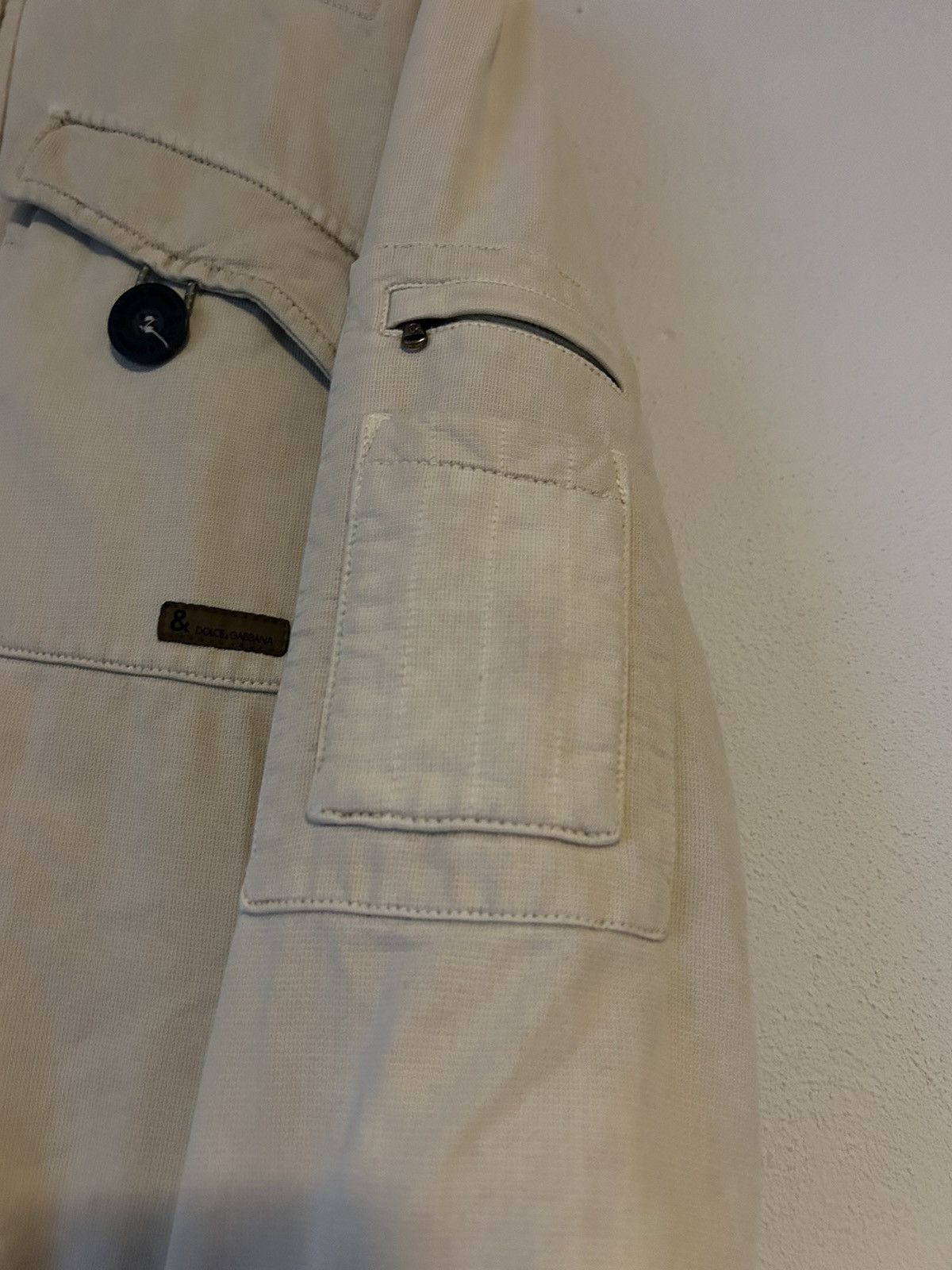 Dolce & Gabbana Dolce & Gabbana Beige Oversized Parka Coat Size US M / EU 48-50 / 2 - 8 Thumbnail