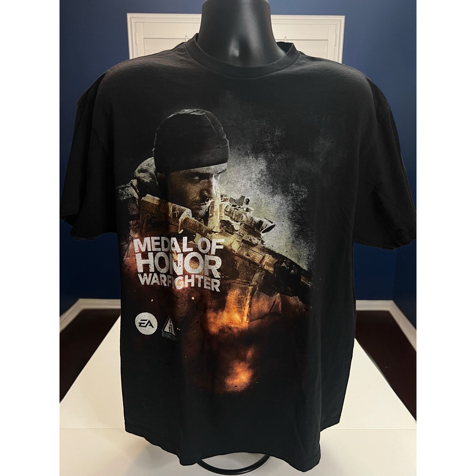 Other Medal of Honor Warfighter Black T-Shirt Limited Edition 2012 Size US XL / EU 56 / 4 - 1 Thumbnail