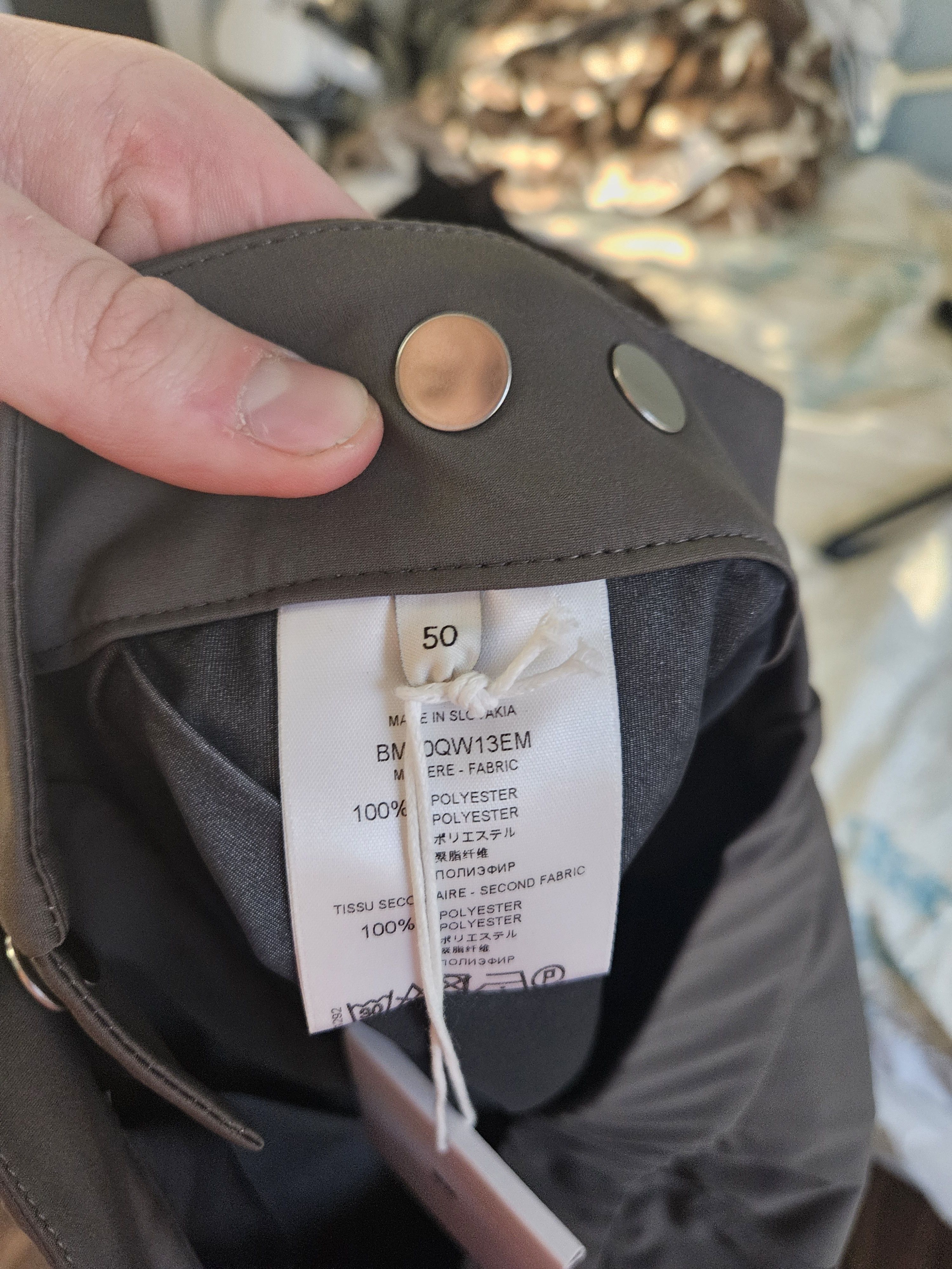 Givenchy Givenchy Rosewood Grey Nylon Cargo Convertible Joggers Size US 34 / EU 50 - 10 Thumbnail