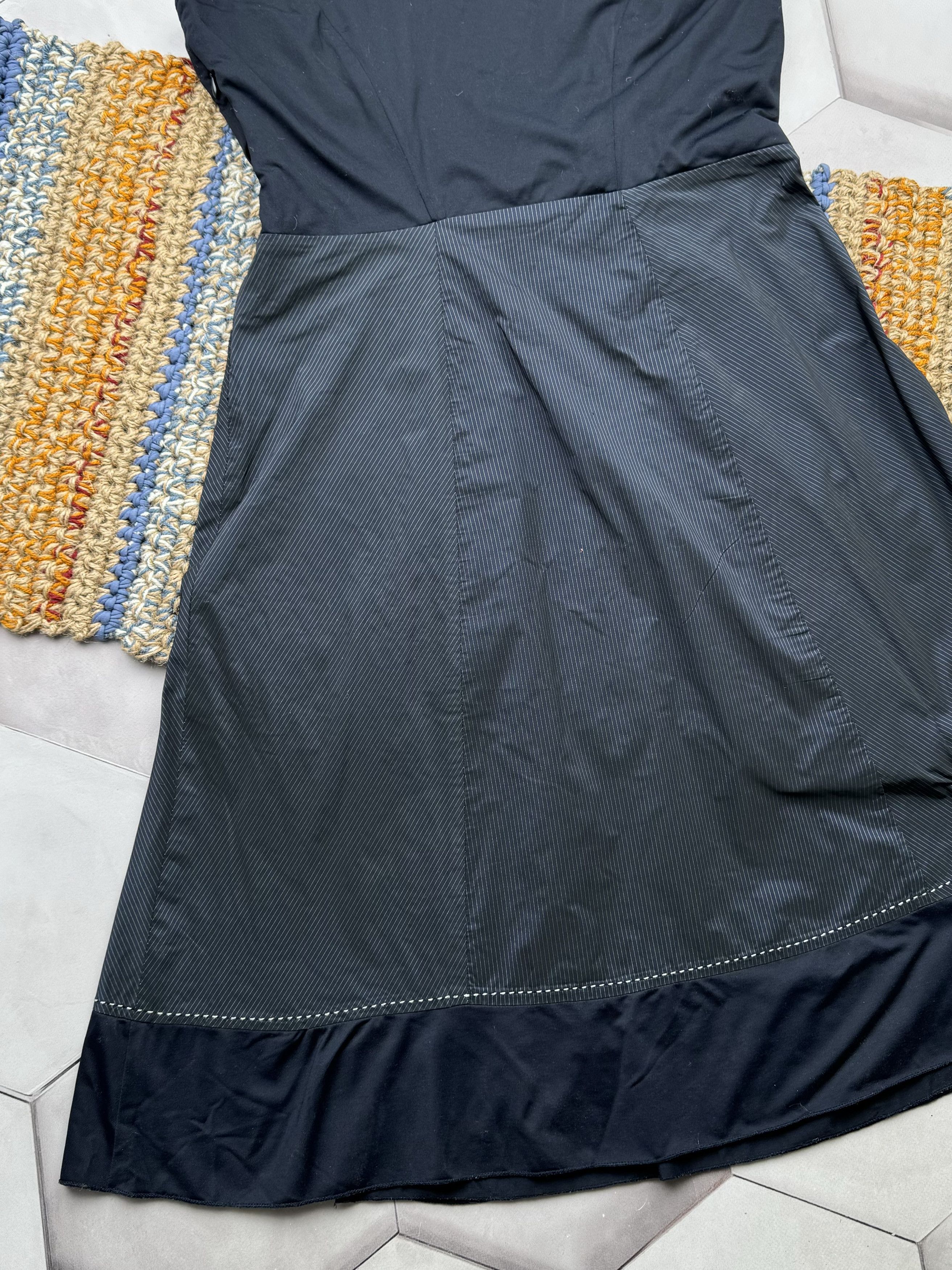 Japanese Brand Vintage Amazing Flared Dress (E4) Size M / US 6-8 / IT 42-44 - 7 Thumbnail