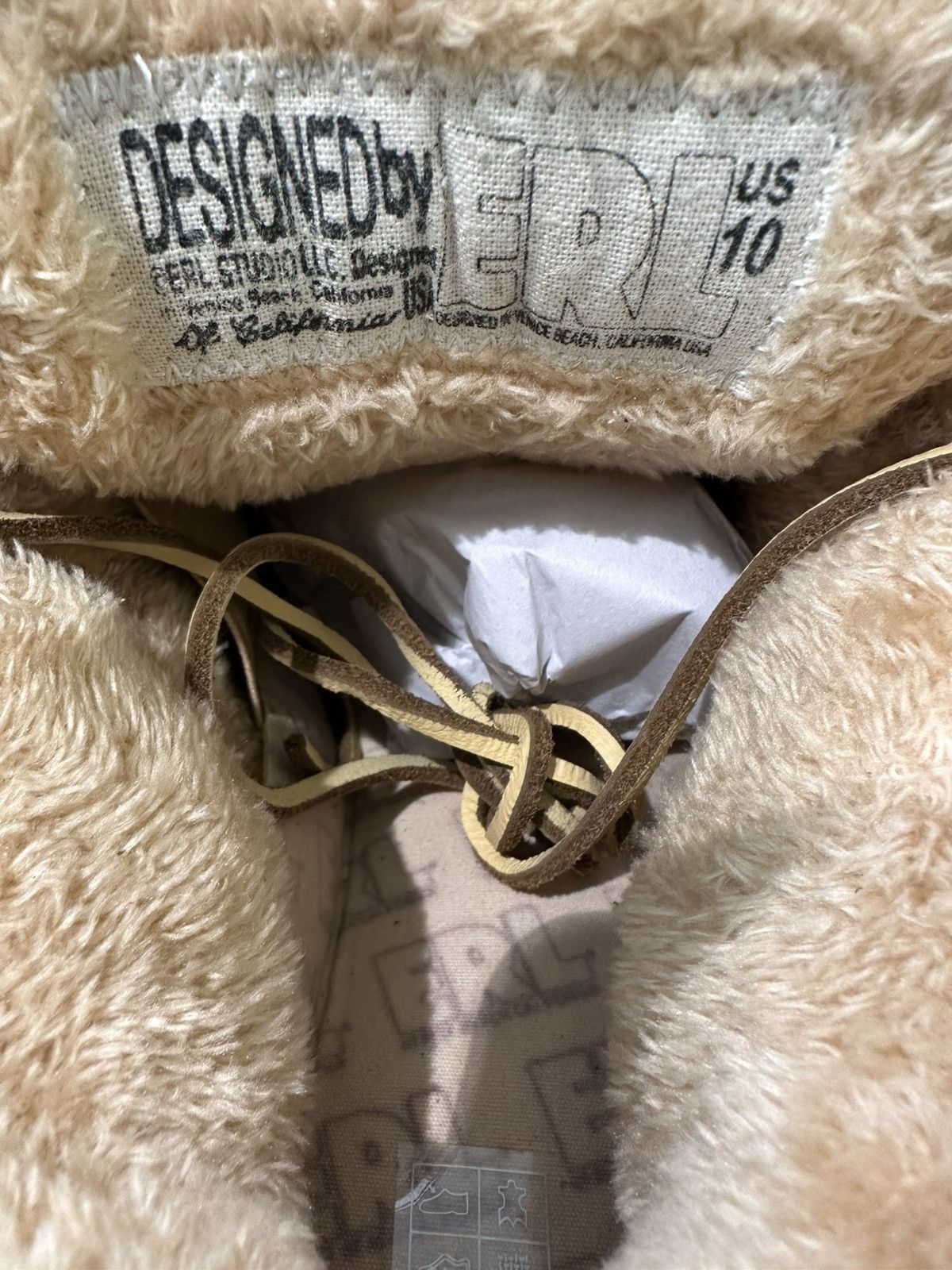 ERL ERL - Vamps Skate Sneaker Sand Size US 10 / EU 43 - 6 Thumbnail