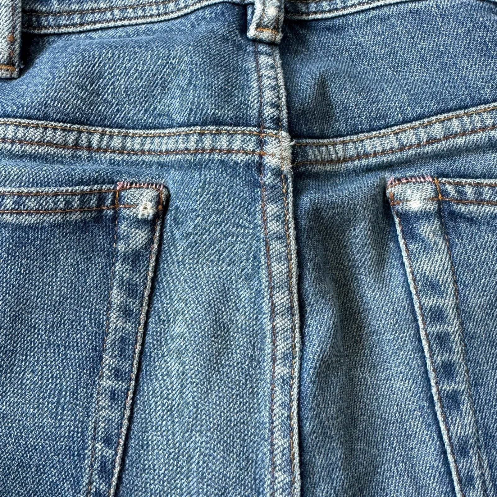 Acne Studios ACNE Studios North Skinny Fit Jean Mid Blue Size US 31 - 6 Thumbnail