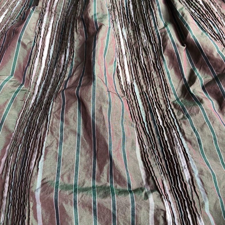 Issey Miyake Issey Miyake size:2 A green British-style skirt Size 23" - 4 Thumbnail