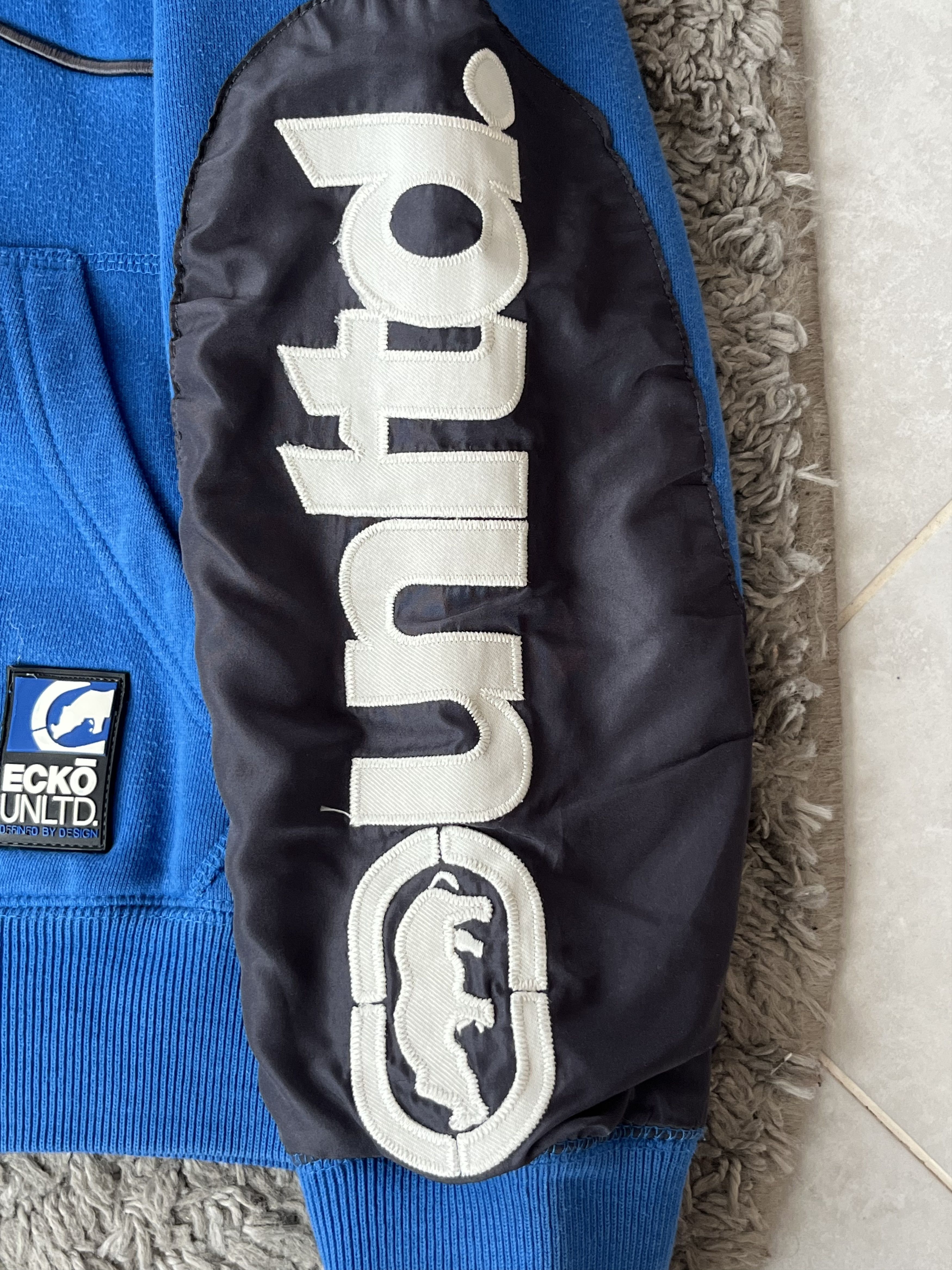 Ecko Unltd. Vintage Zip Hoodie Ecko Unltd. Y2K Style Streetwear Size US S / EU 44-46 / 1 - 7 Thumbnail