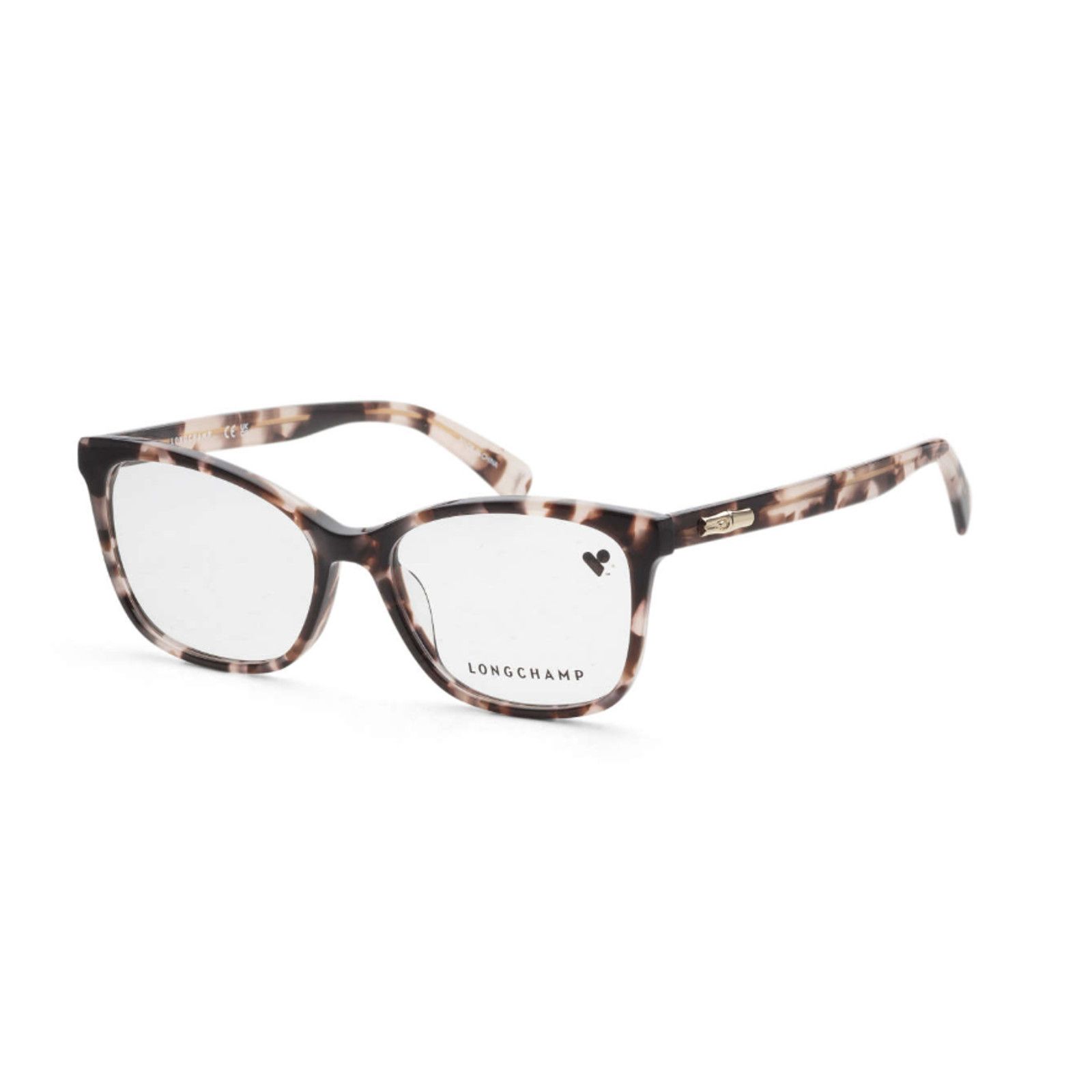 Longchamp LONGCHAMP LO2680 517 LIGHT TORTOISE FRAMES EYEGLASSES Size ONE SIZE - 3 Thumbnail