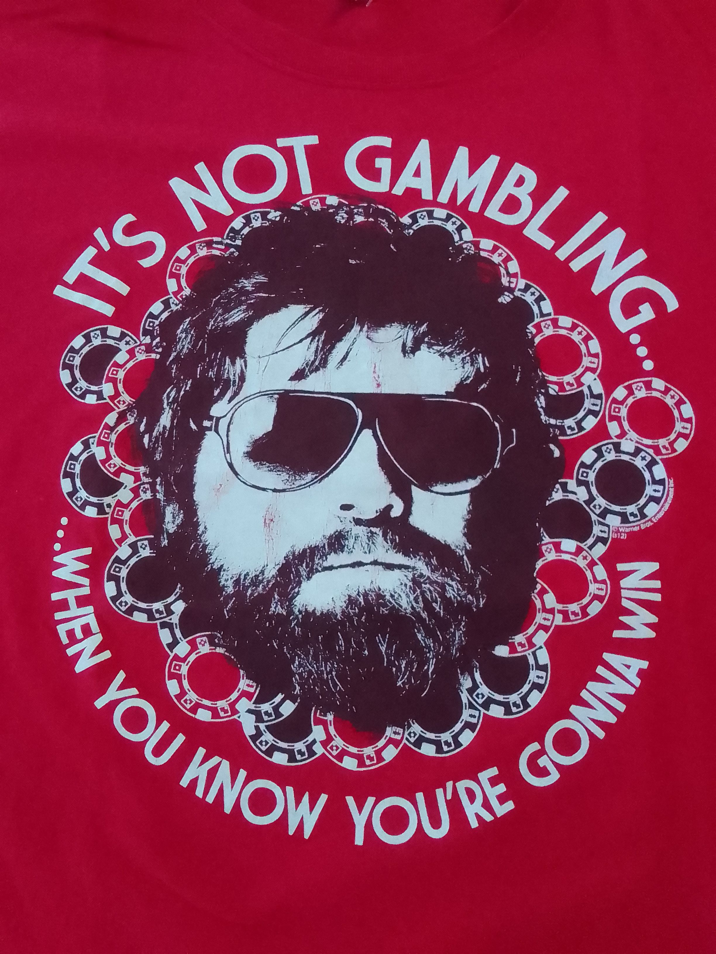 Anvil Hangover Movie Tshirt - It's Not Gambling Size US XL / EU 56 / 4 - 2 Thumbnail