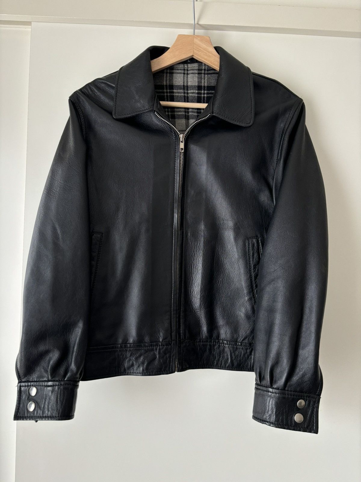 ジャケット・アウター ''FranCist_MOR.K.S.'' Cut Leather Jacket FranCist_MOR.K.S.'' Cut Leather Jacket