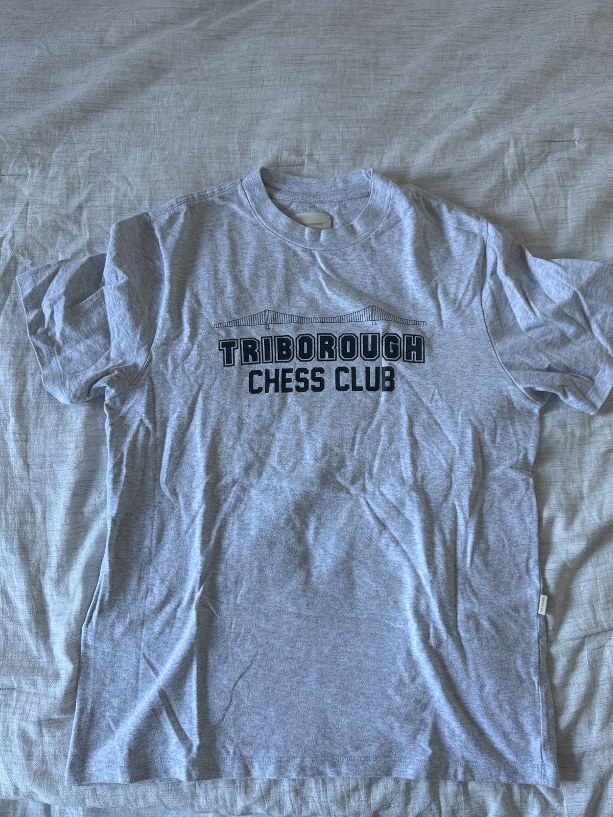 Aime Leon Dore Aime Leon Dore Triborough Chess Club Tee - Gray Size US S / EU 44-46 / 1 - 1 Thumbnail