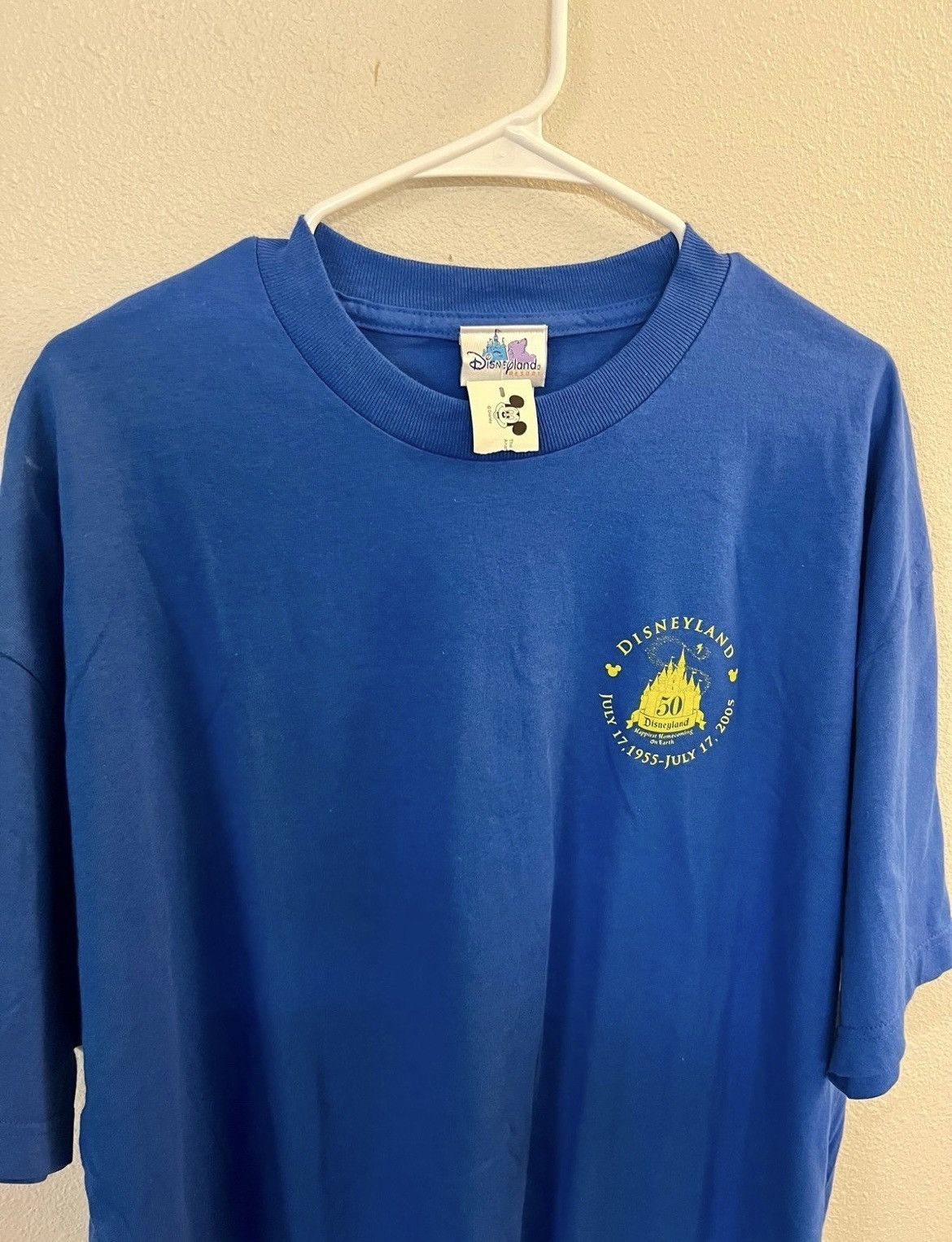 Disney Disneyland 50th anniversary 2005 Size US XL / EU 56 / 4 - 1 Thumbnail