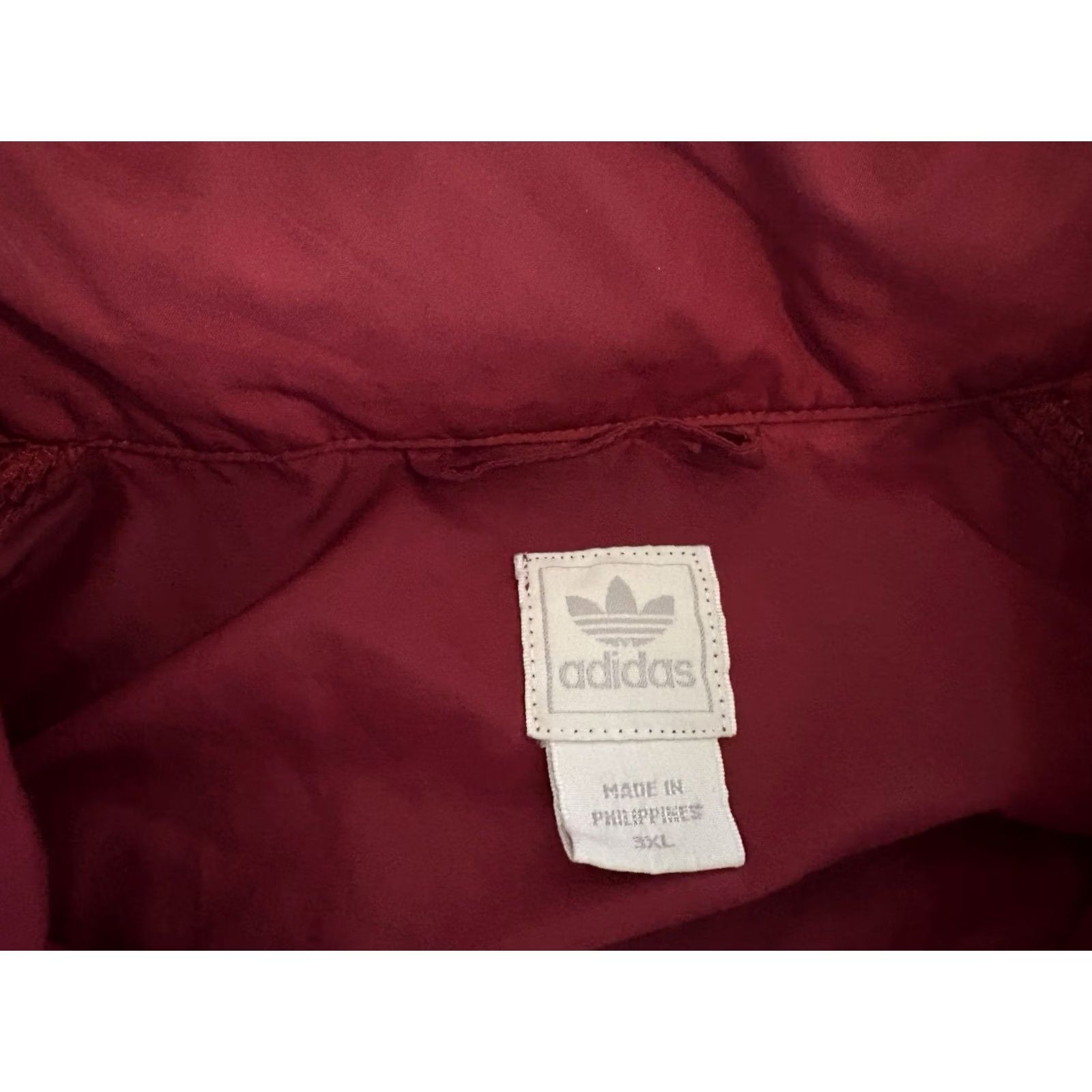 Adidas VINTAGE adidas x Def Jam Recordings DMC Red Windbreaker Jacket Mens 3XL Red Windbreaker 80s 90s Hip Hop Hooded Full Zip Collared Lightweight Size US XXL / EU 58 / 5 - 5 Thumbnail