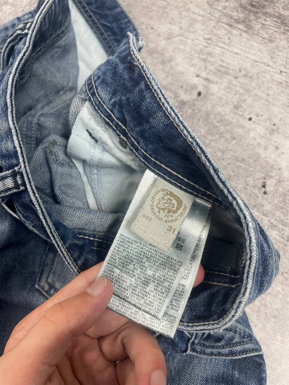 Diesel Vintage Diesel Jodar Straight Fit Denim Jeans Y2K Size US 31 - 9 Thumbnail