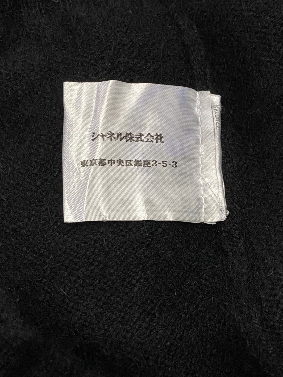 Chanel Chanel Black Cashmere High Neck Peak Sweater Size M / US 6-8 / IT 42-44 - 11 Thumbnail