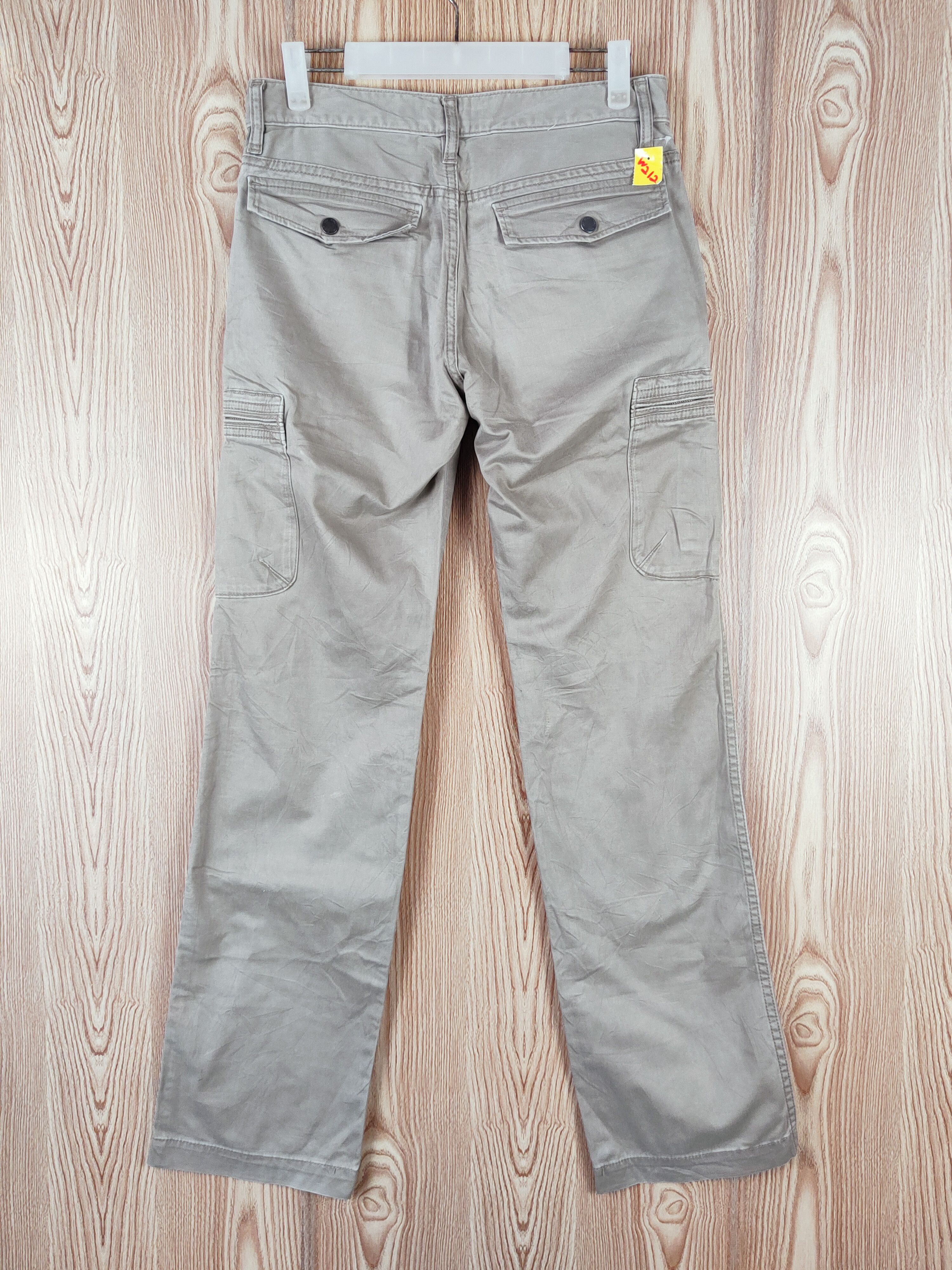 Japanese Brand Uniqlo Beige Multipocket Tactical Cargo Pants #W212 Size US 30 / EU 46 - 7 Thumbnail