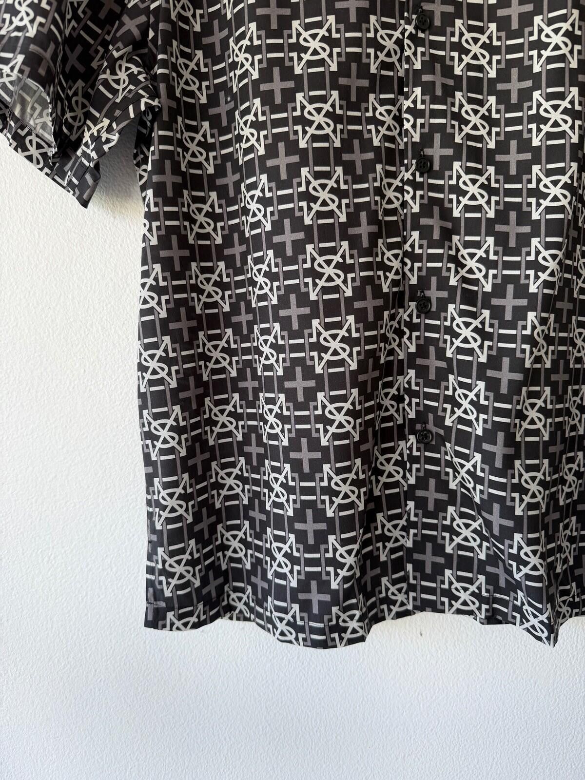 Ksubi new ksubi medium short sleeve resort shirt plus logo black Size US M / EU 48-50 / 2 - 3 Thumbnail