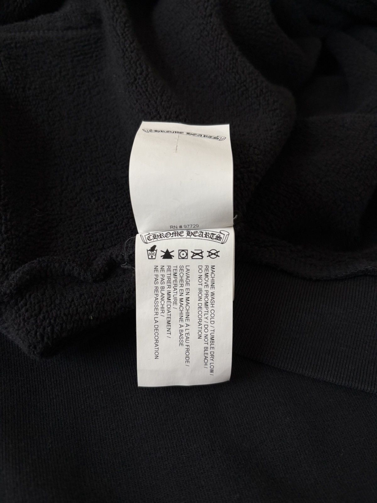 Chrome Hearts Chrome Hearts Embroidered Verticle Logo Hoodie Size US XL / EU 56 / 4 - 7 Thumbnail