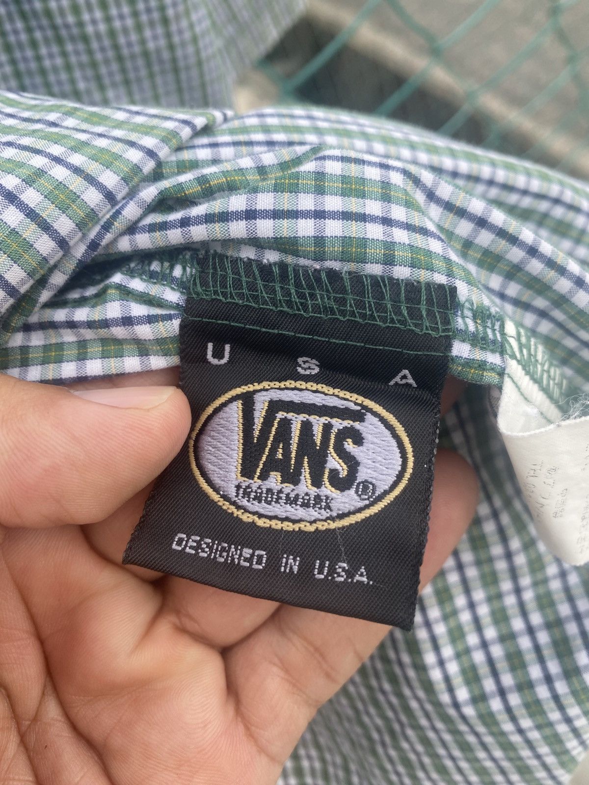 Vans VANS plaid short sleeve shirts Size US L / EU 52-54 / 3 - 7 Thumbnail