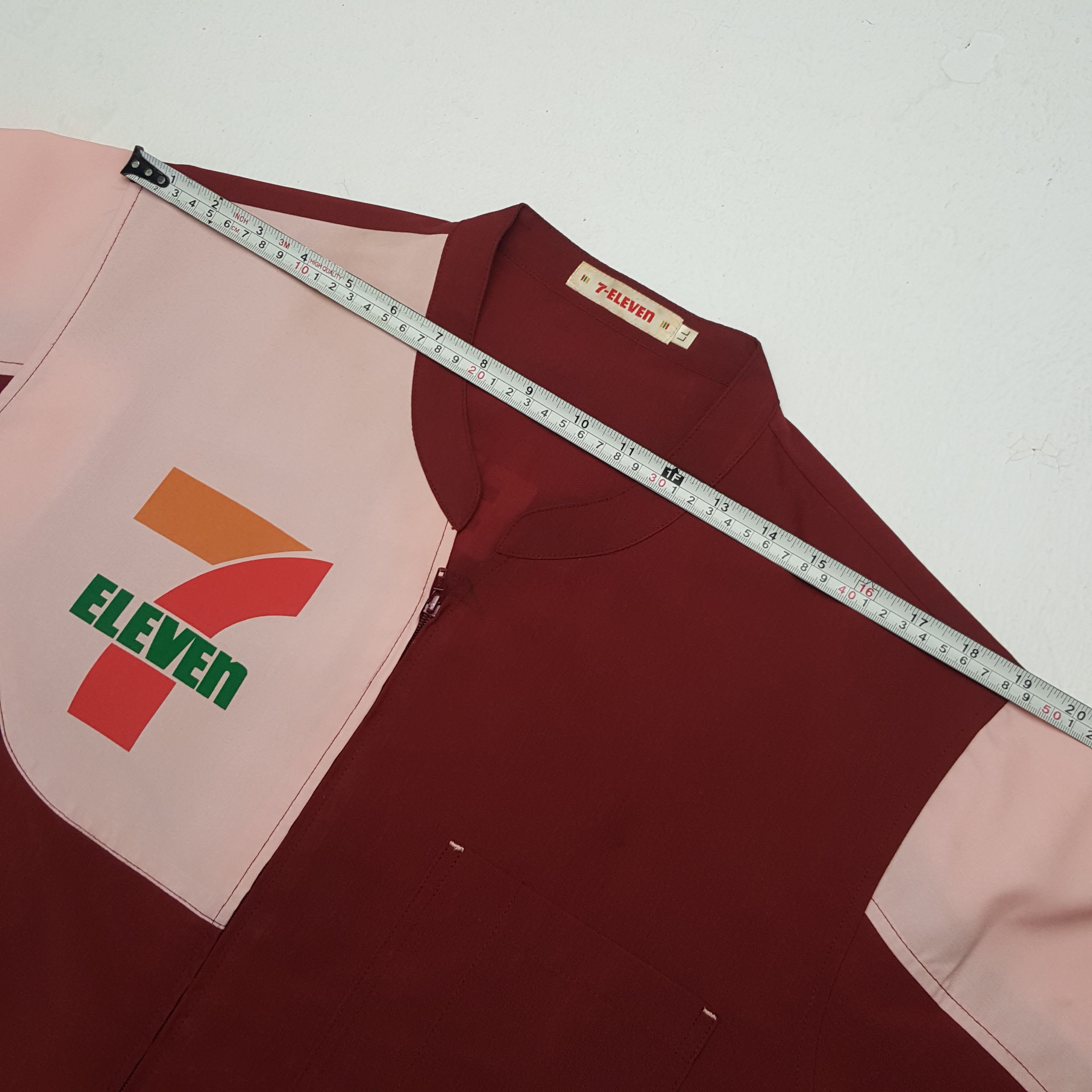Japanese Brand × Vintage Vintage 7-Eleven Japanese Brand Uniform Jacket Size US L / EU 52-54 / 3 - 6 Thumbnail