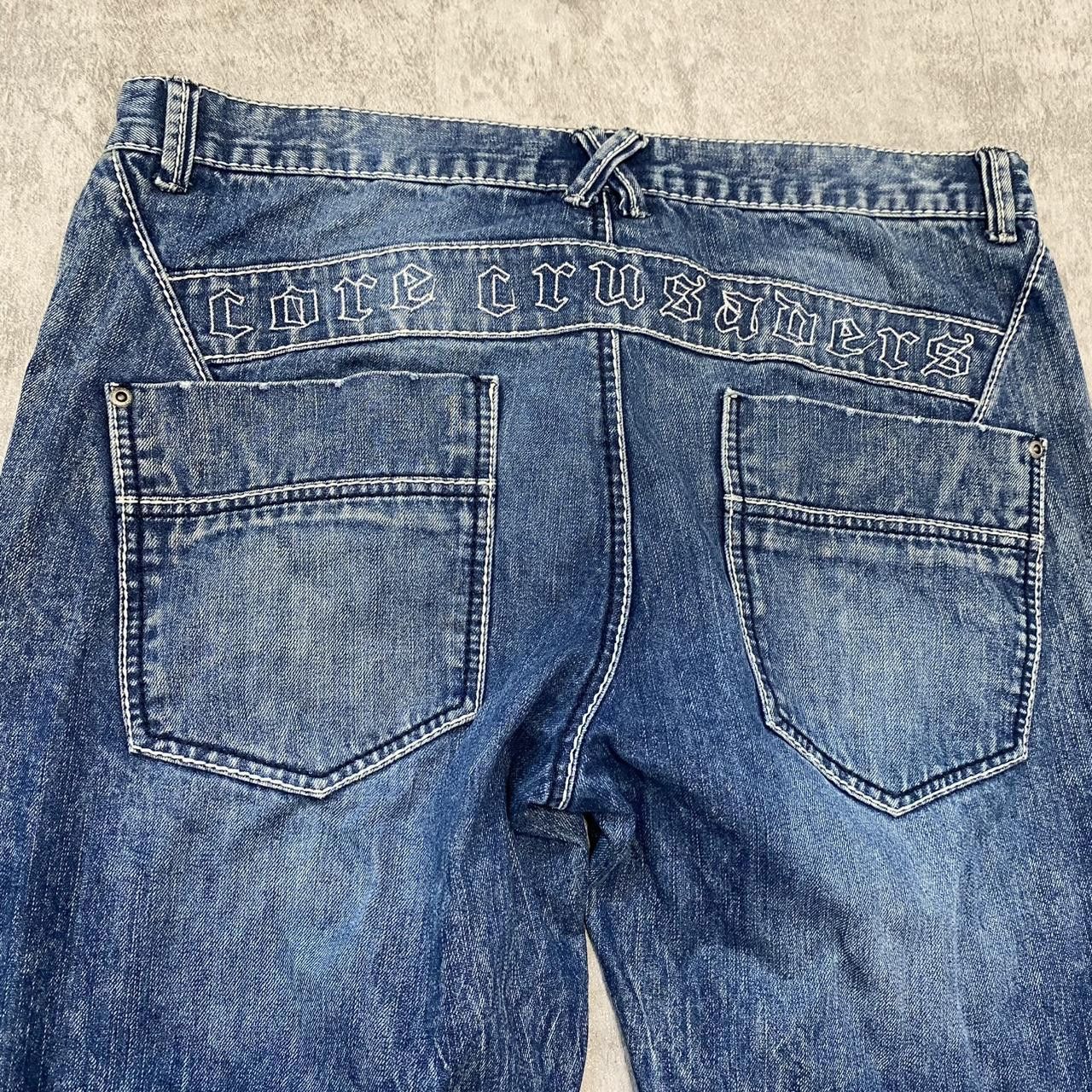 Other Blue and white skater jeans rap hip hop rock metal Baggy Size US 36 / EU 52 - 1 Thumbnail