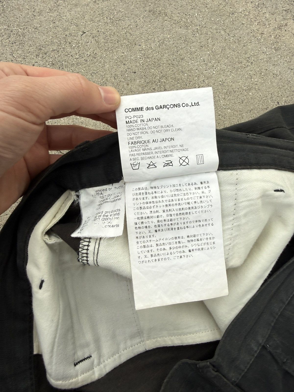 Comme des Garcons Homme Plus Comme des Garcons Homme Plus Rolling Stones Pants Size US 33 - 8 Thumbnail