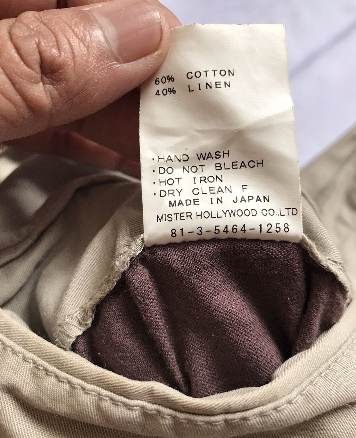 N.Hoolywood RARE ITEM N.HOOLYWOOD STYLE TROUSER PANTS Size US 32 / EU 48 - 10 Thumbnail