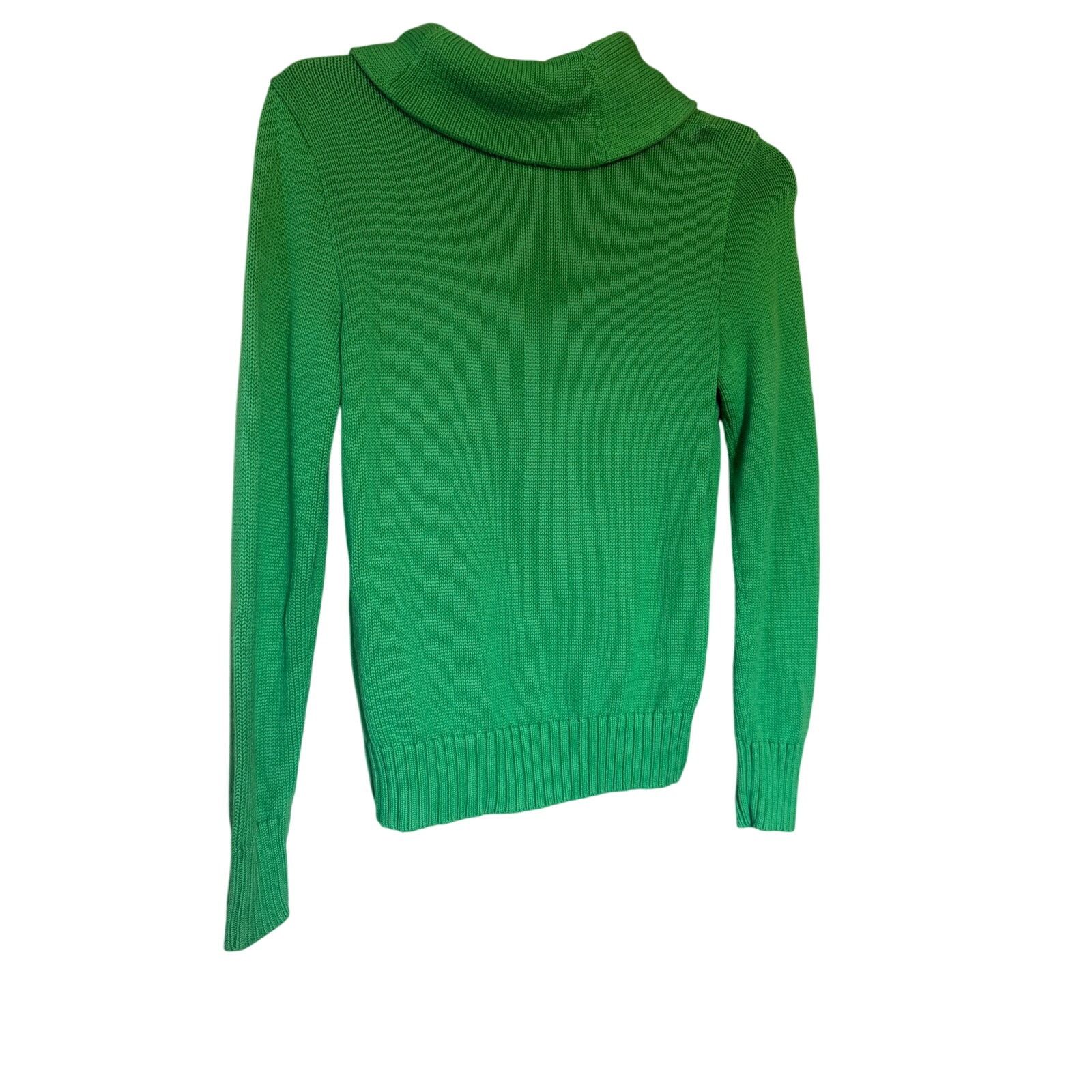 Ralph Lauren Ralph Lauren Sport Women Shawl Collar Pony Logo Sweater Sz;L Size L / US 10 / IT 46 - 7 Thumbnail