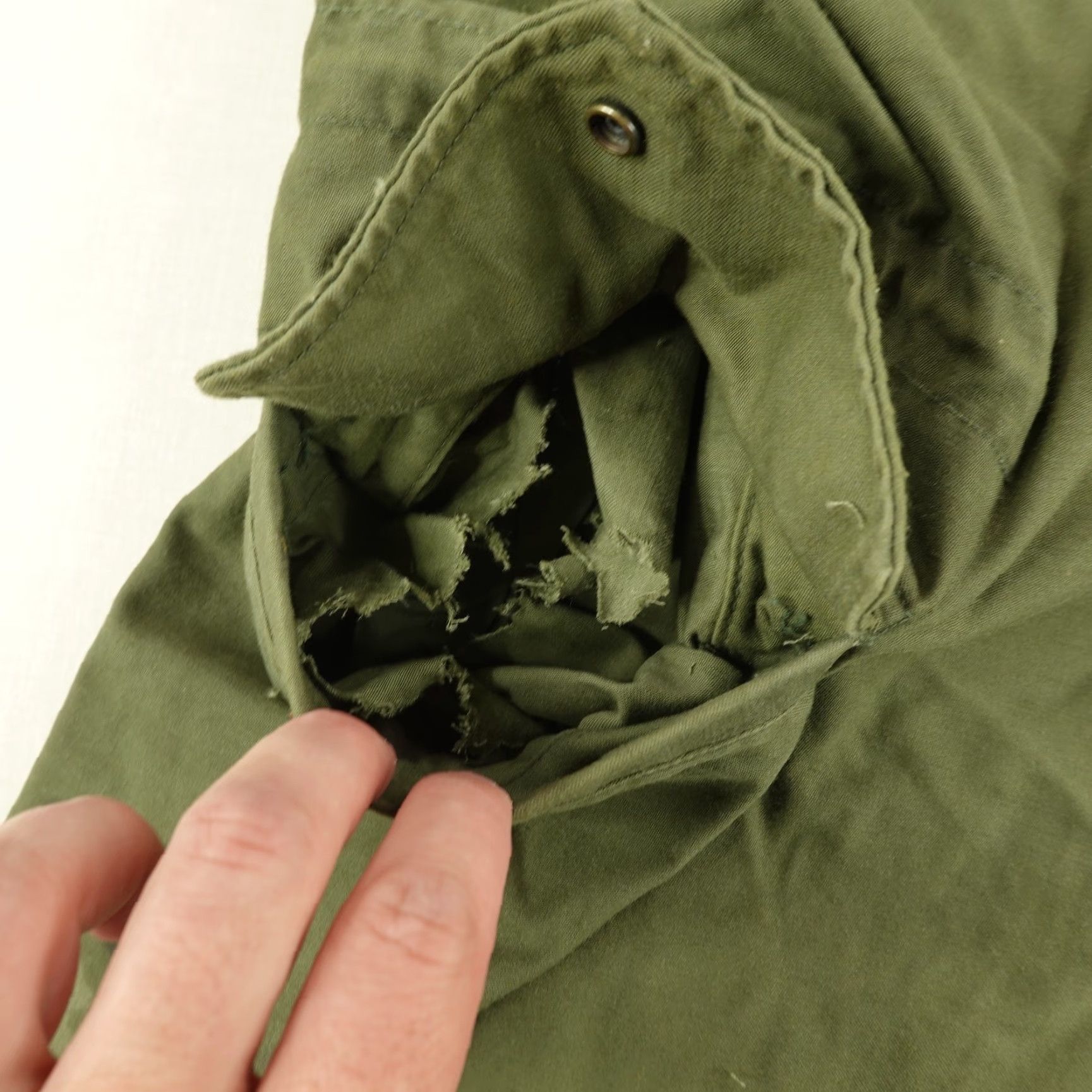 Alpha Industries VINTAGE Alpha Industries Military Jacket Men Medium Green Canvas 70s Army Cold Weather M-65 Outdoor Weathergear Size US M / EU 48-50 / 2 - 5 Thumbnail