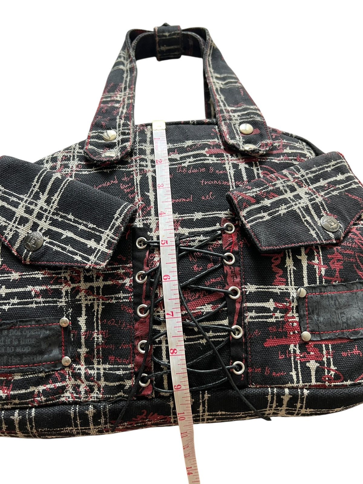 Seditionaries H. Naoto Lace Up Printed Seditionaries Bag Size ONE SIZE - 16 Thumbnail