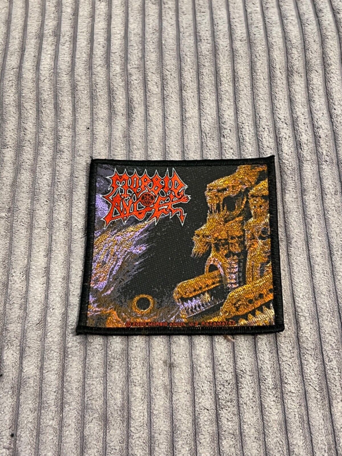 Band Tees Vintage 2000 Morbid Angel Death Metal Patch New Memorabilia Size ONE SIZE - 1 Thumbnail