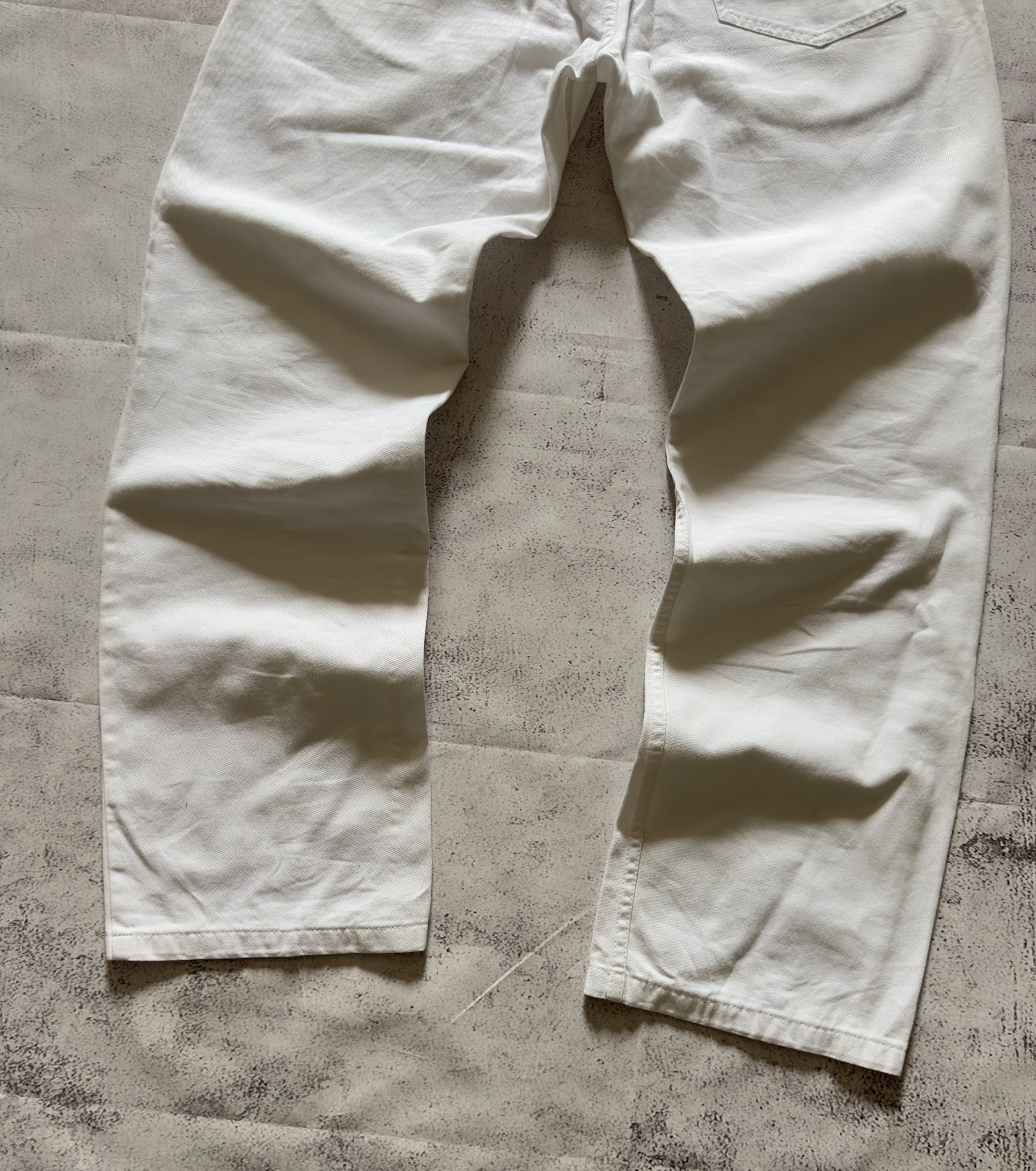 Givenchy Givenchy Men's White Cotton Pants IT44 Size US 31 - 9 Thumbnail