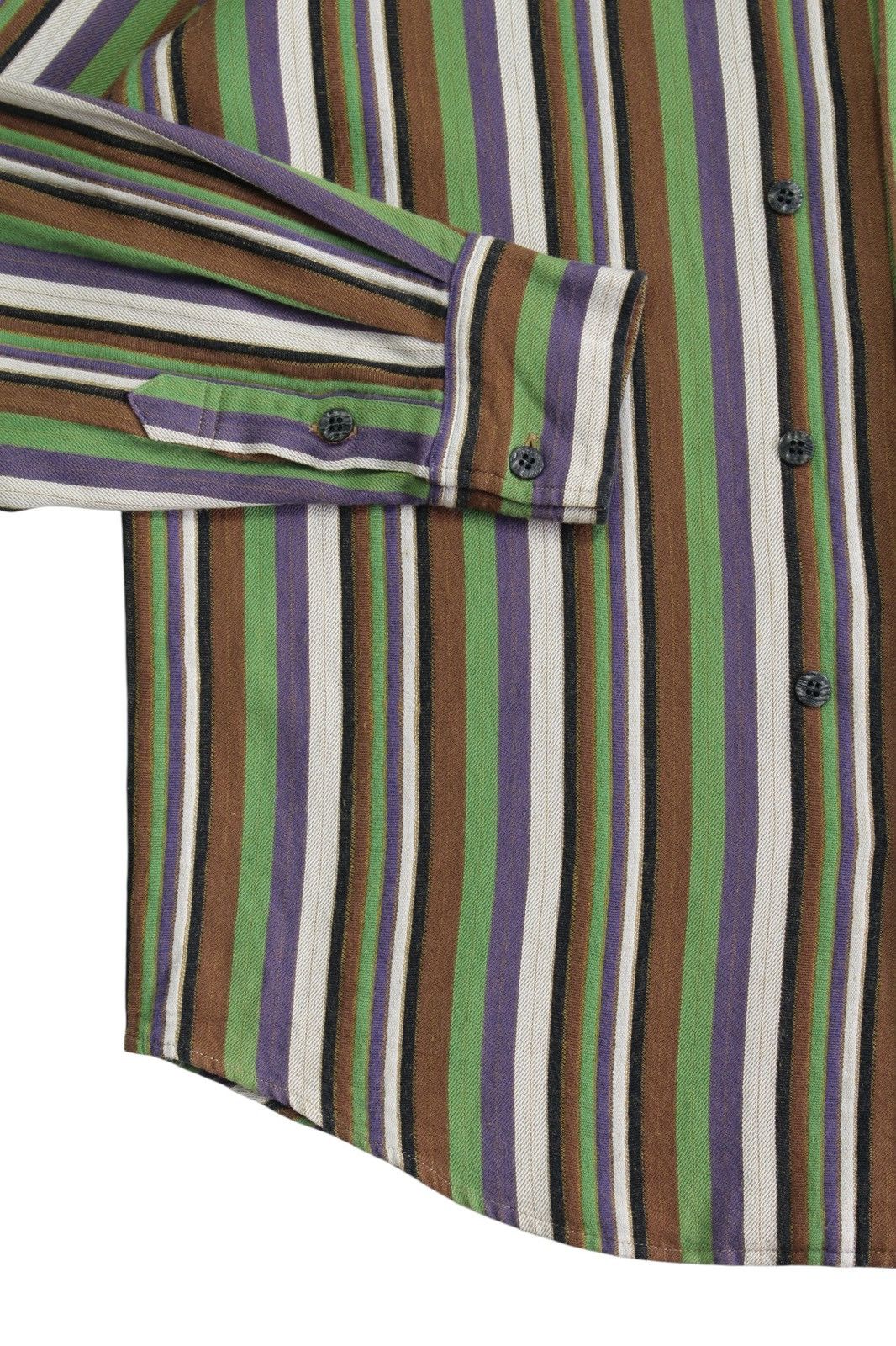 Kansai Yamamoto × Vintage 1990S KANSAI PROFUMO COLLARLESS SHIRT Size US M / EU 48-50 / 2 - 7 Thumbnail
