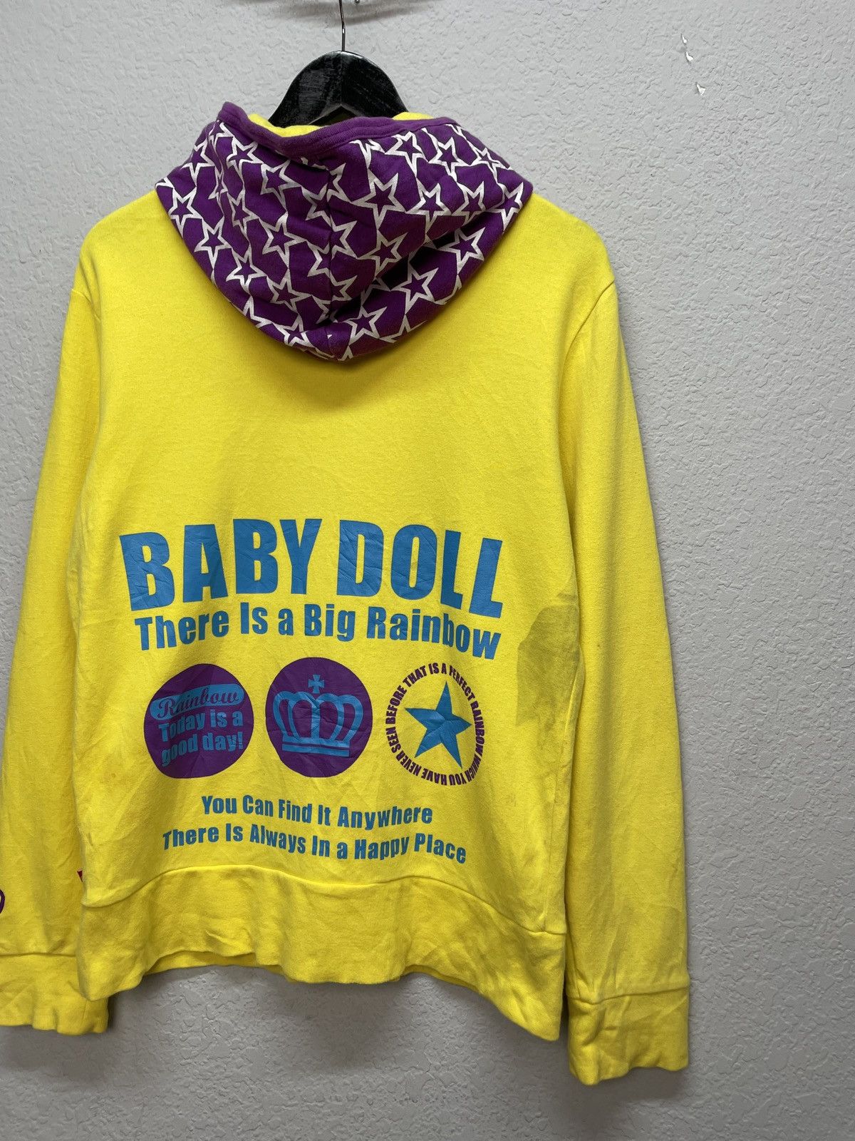 Japanese Brand Vintage Y2K Baby Doll Japanese Style Zip Hoodie Wiwiene Size US M / EU 48-50 / 2 - 9 Thumbnail