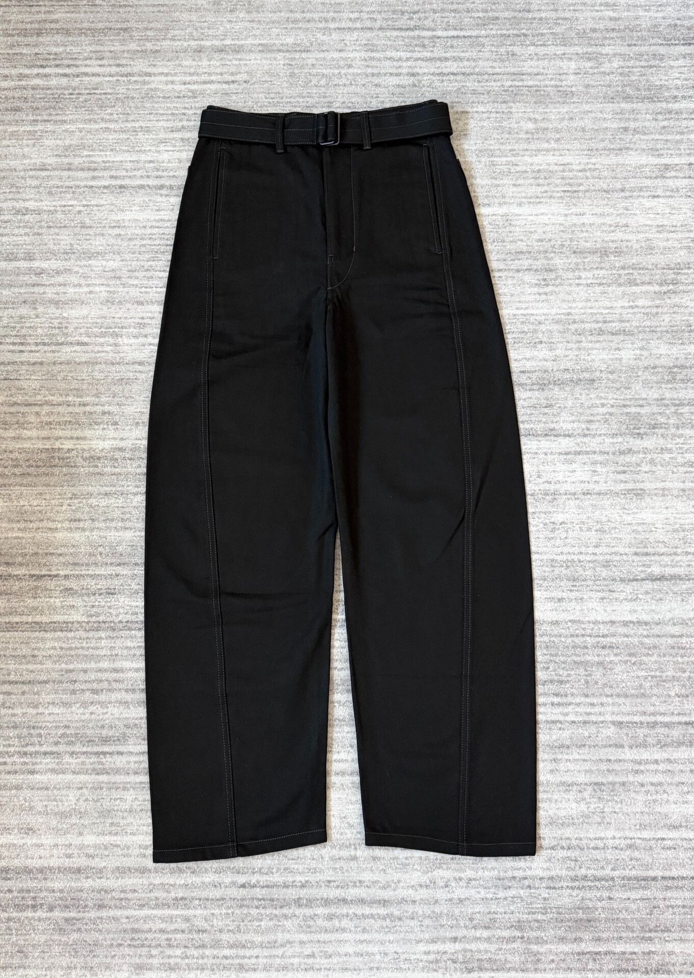 Lemaire Twisted Belted Wide Leg Pants