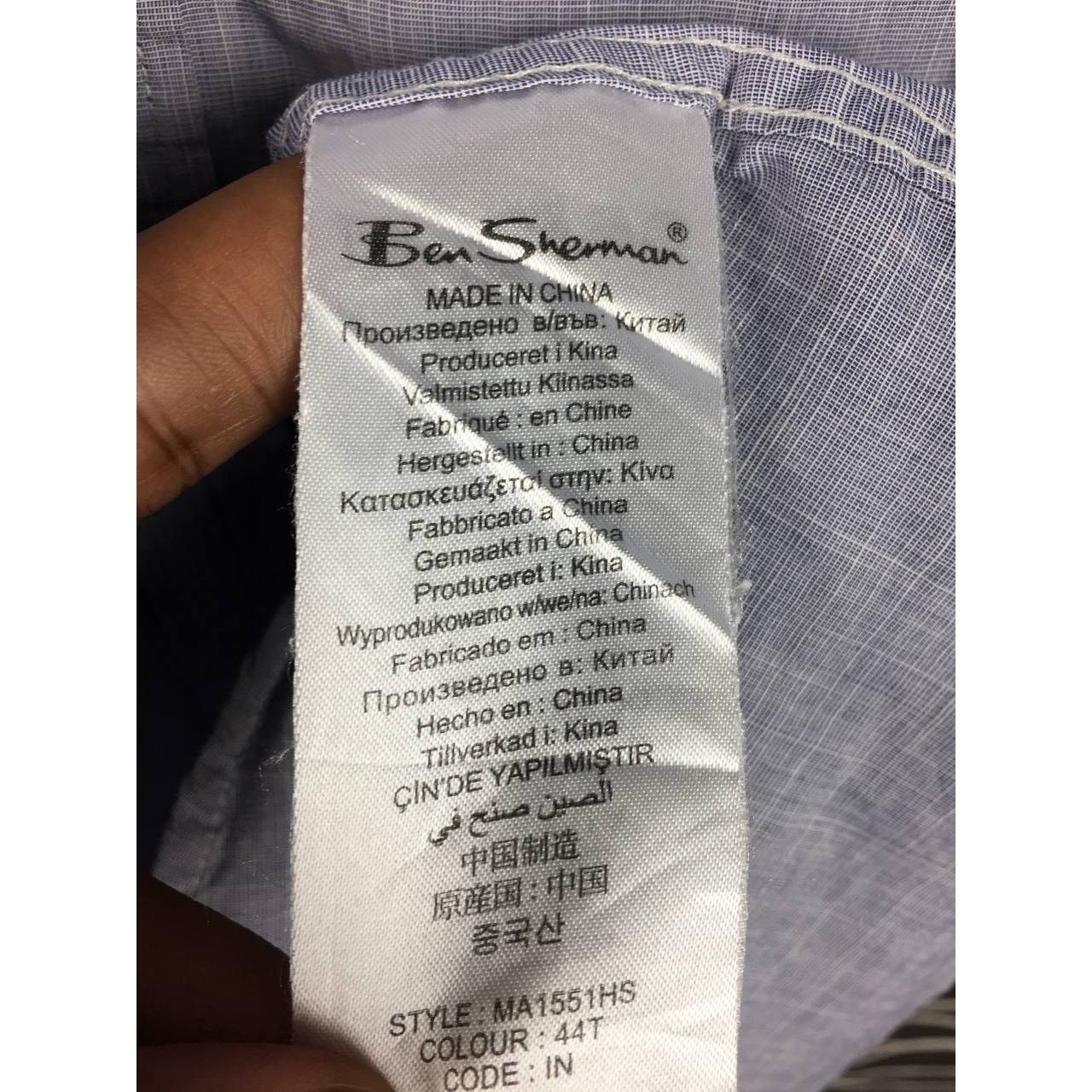 Ben Sherman × Designer The Original Ben Sherman Double Pocket Button Up Shirt Size US M / EU 48-50 / 2 - 15 Thumbnail