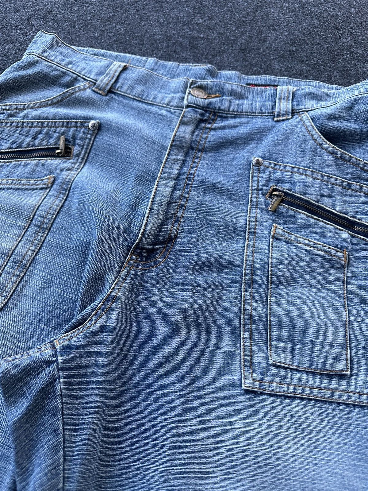 Dogtown × JNCO × Vintage Vintage Kissmark Baggy Loose Denim D233 Size US 34 / EU 50 - 10 Thumbnail
