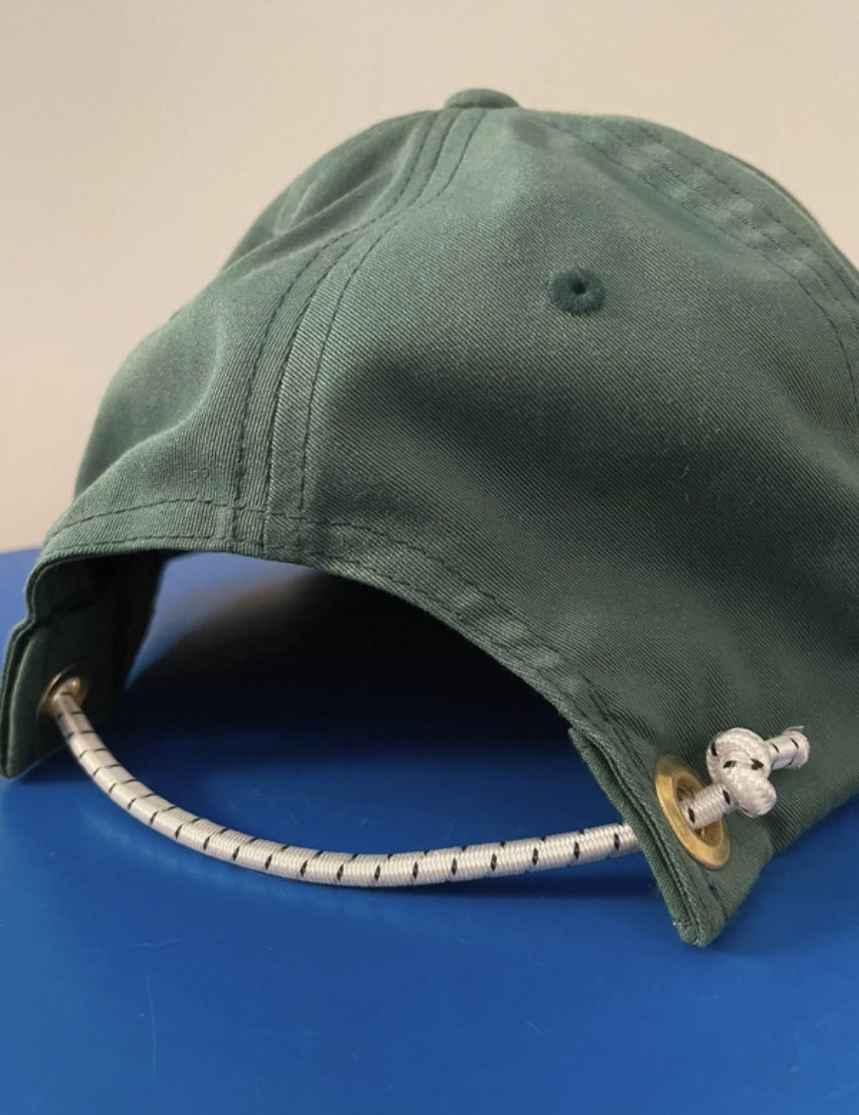 Western Hydrodynamic Research Green logo hat with bungee cord adjuster Size ONE SIZE - 3 Thumbnail