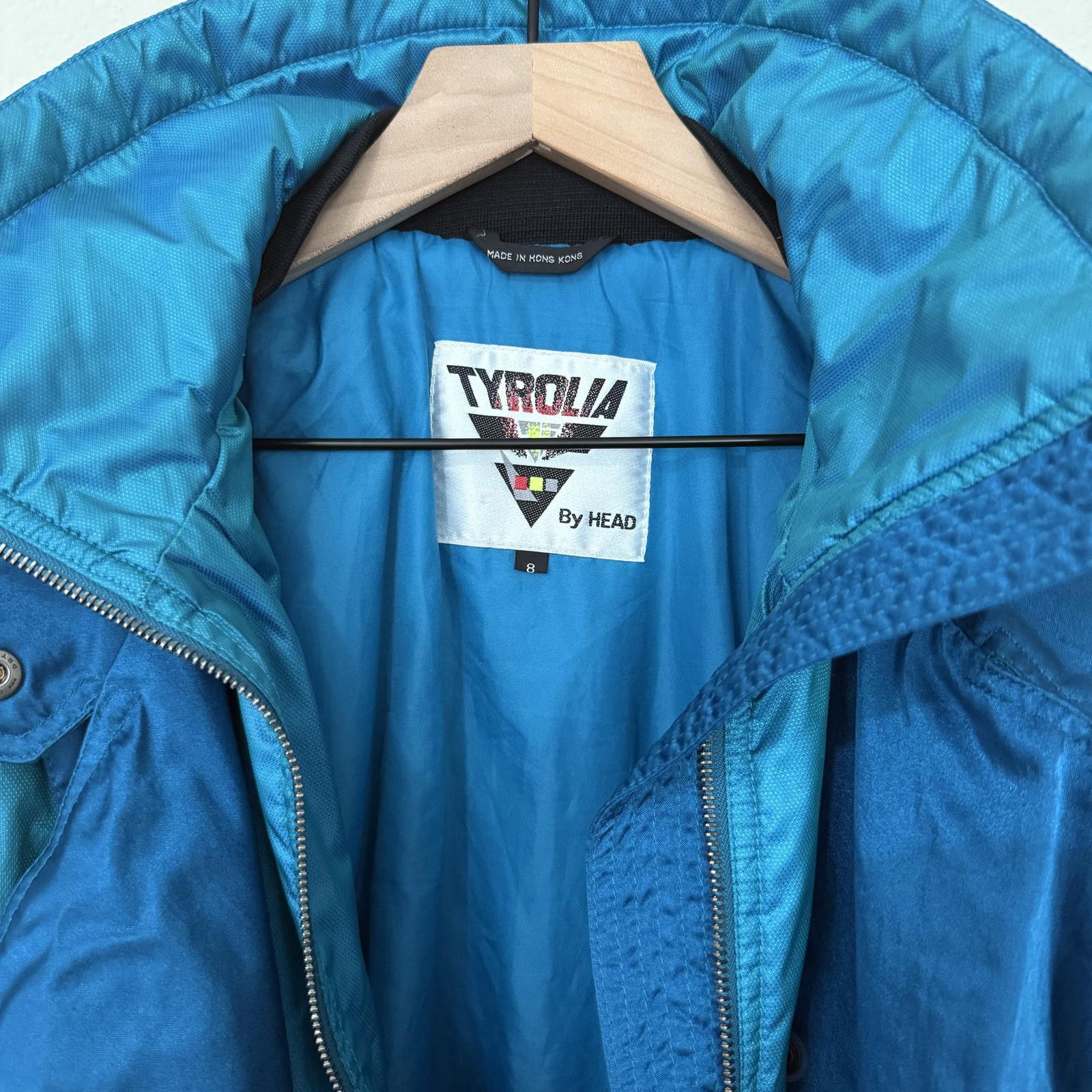 Other Tyrolia By Head Jacket Women's 8 Teal VTG Celtech 80s Size M / US 6-8 / IT 42-44 - 4 Thumbnail