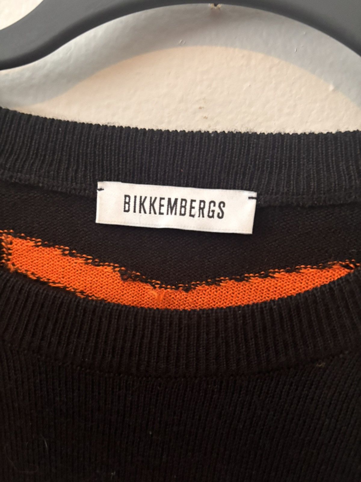 Dirk Bikkembergs Vintage dirk bikkembergs spell out knit sweater Size US L / EU 52-54 / 3 - 3 Thumbnail