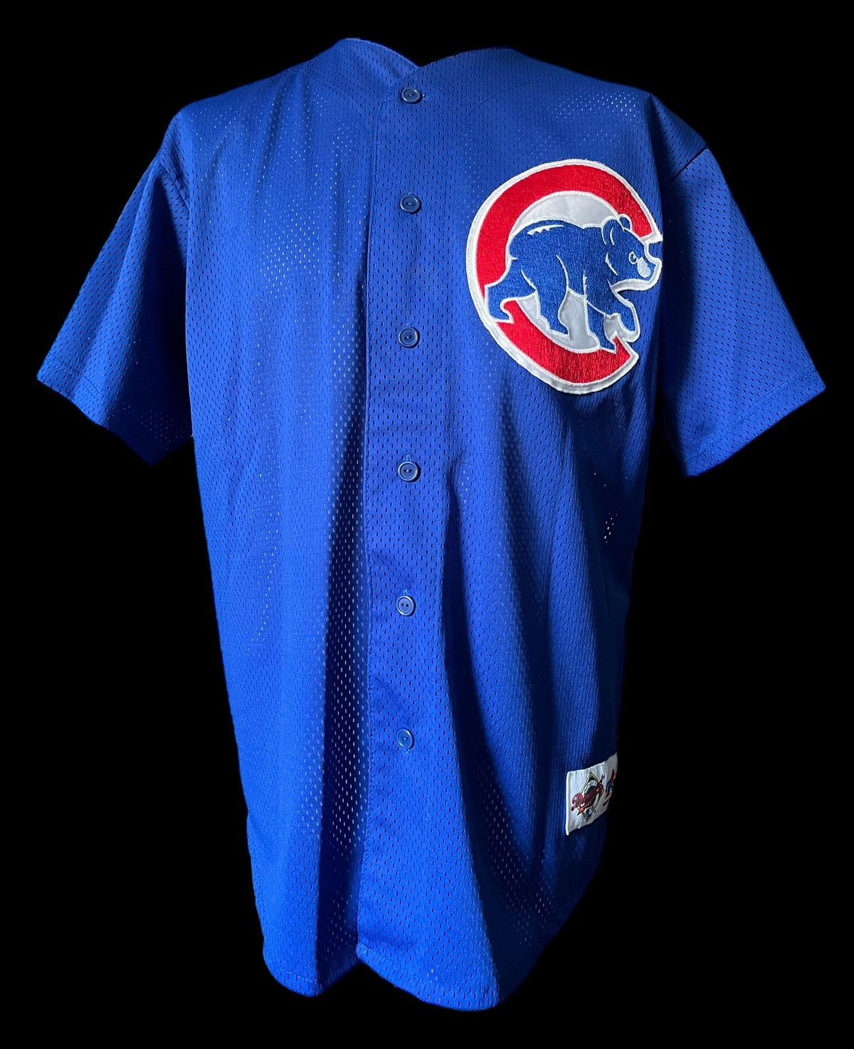 MLB × Majestic × Vintage 1990’s MLB Chicago Cubs Majestic baseball jersey size L Size US L / EU 52-54 / 3 - 2 Thumbnail