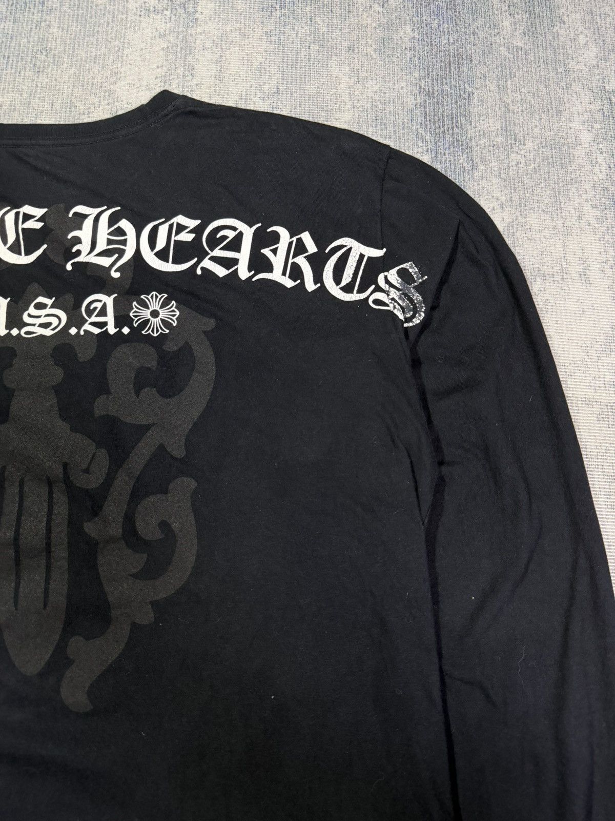 Chrome Hearts Shoulder Script Tonal Dagger Size US XL / EU 56 / 4 - 3 Thumbnail