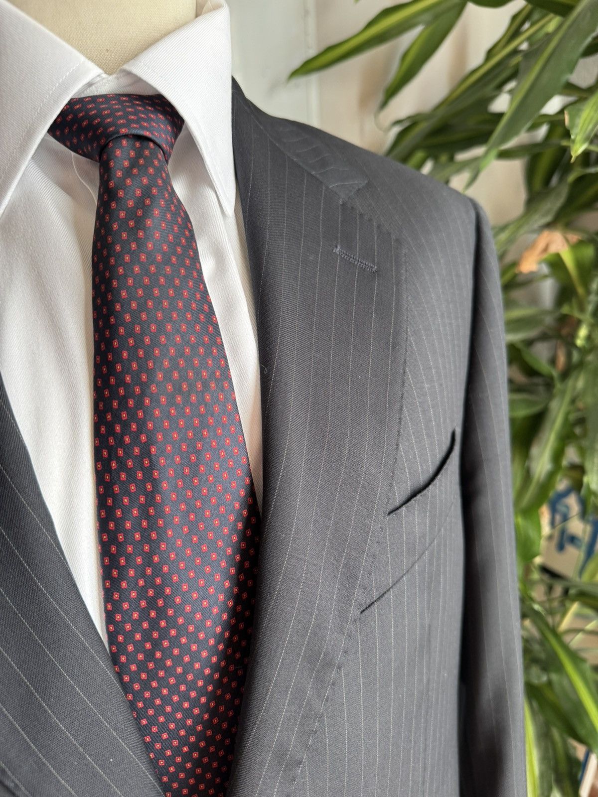 Valentino Valentino suit blue 50 Size 50R - 3 Thumbnail