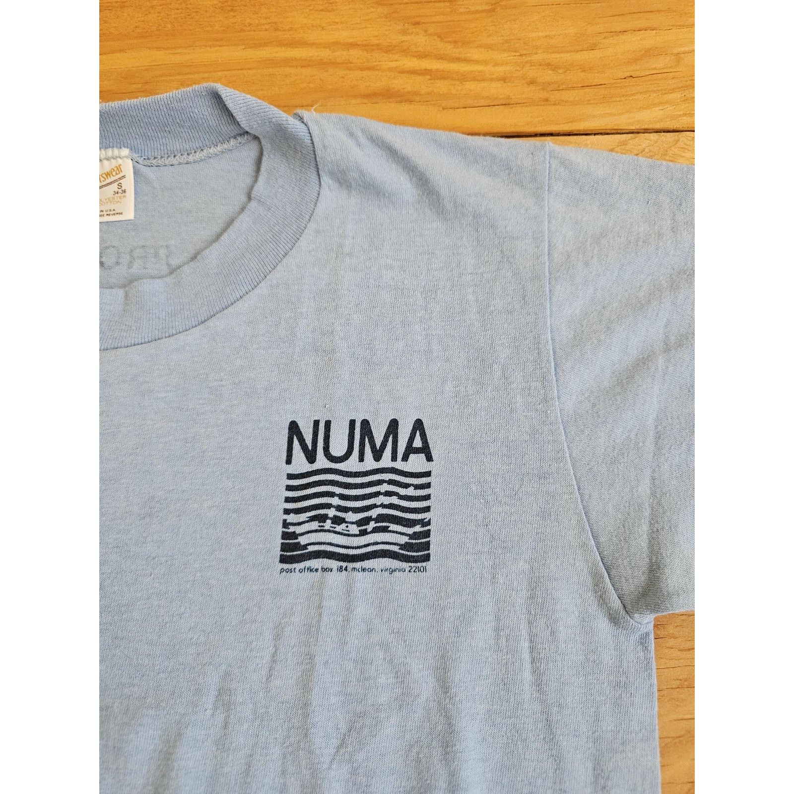 Other 80s Numa Siege of the Charleston Motorolla Blue Sz S Size US S / EU 44-46 / 1 - 4 Thumbnail