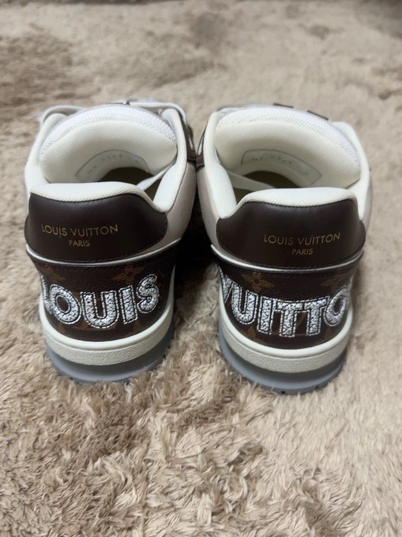 Louis Vuitton Louis Vuitton Trainer leather lightweight low-cut board sh Size US 7 / EU 40 - 4 Thumbnail
