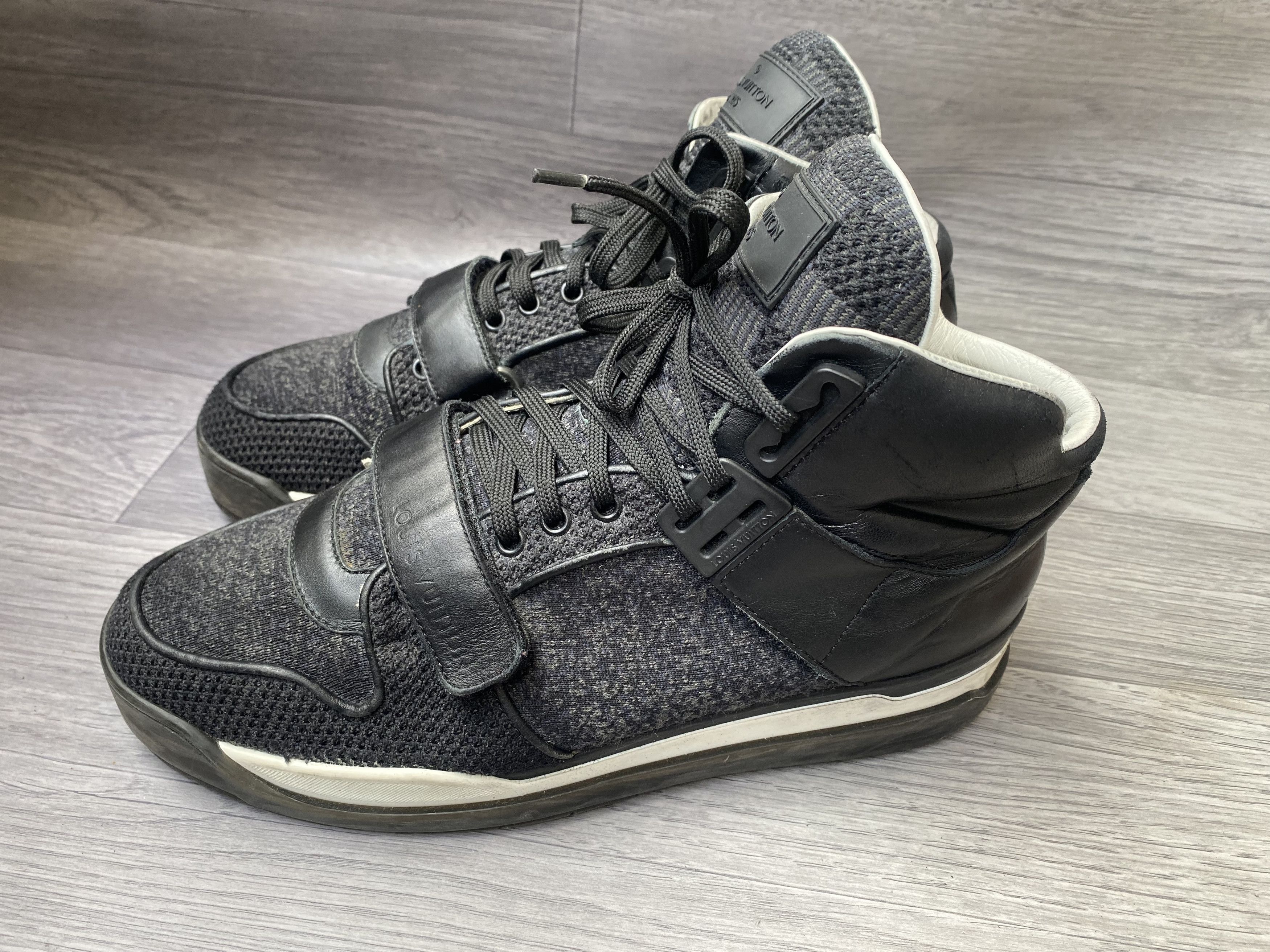 Louis Vuitton Louis vuitton trail blazer knit hi-top sneaker uk 7 Size US 8 / EU 41 - 7 Thumbnail