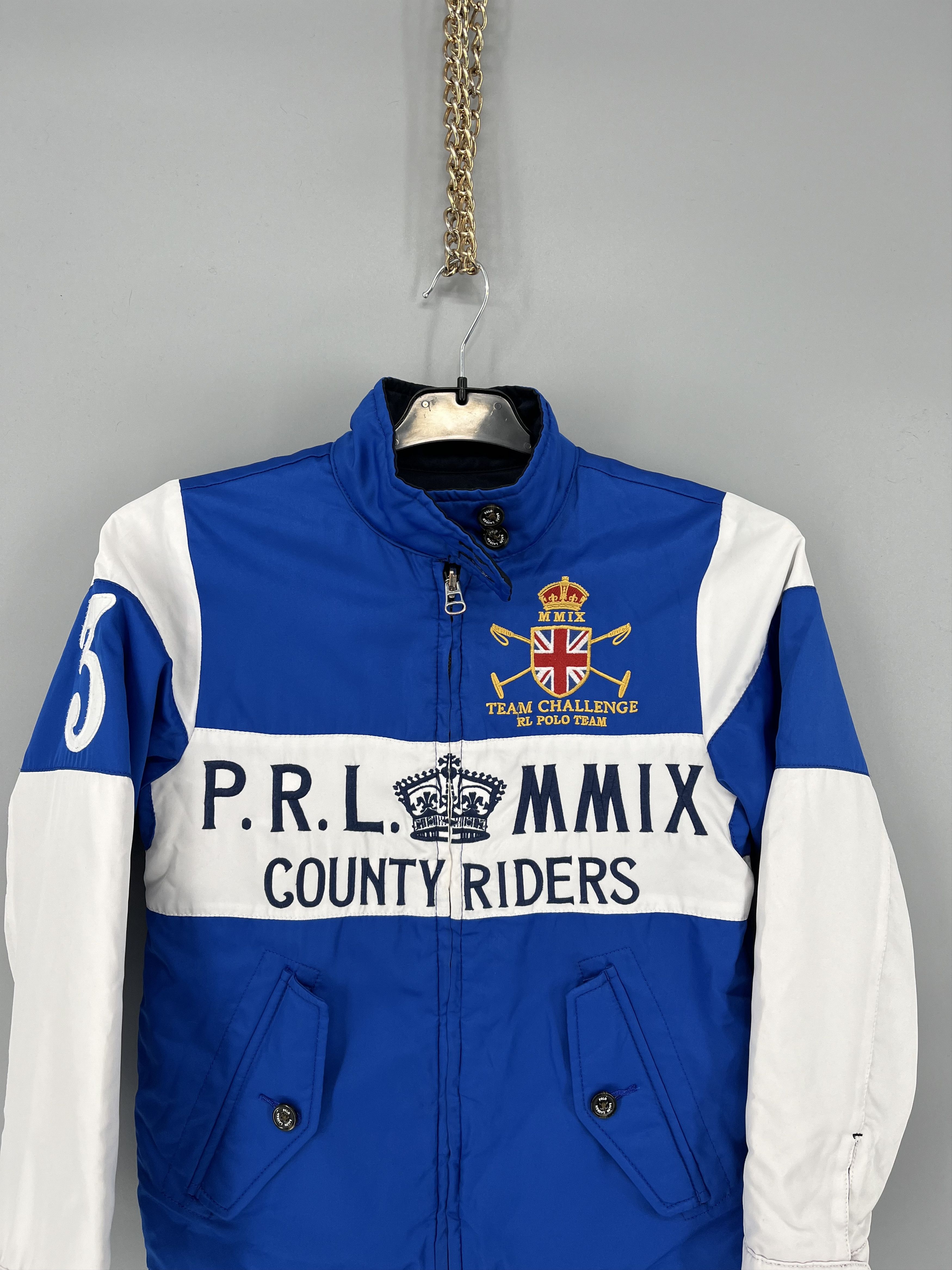 Polo Ralph Lauren Vtg Kids!! Polo Ralph Lauren County Riders Reversible Jacket Size US XXS / EU 40 - 6 Thumbnail