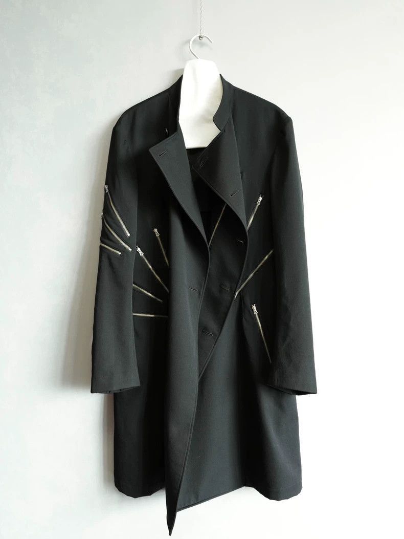 Yohji Yamamoto Yohji Yamamoto 19SS Flower zipper runway coat-2505 Size US M / EU 48-50 / 2 - 2 Thumbnail