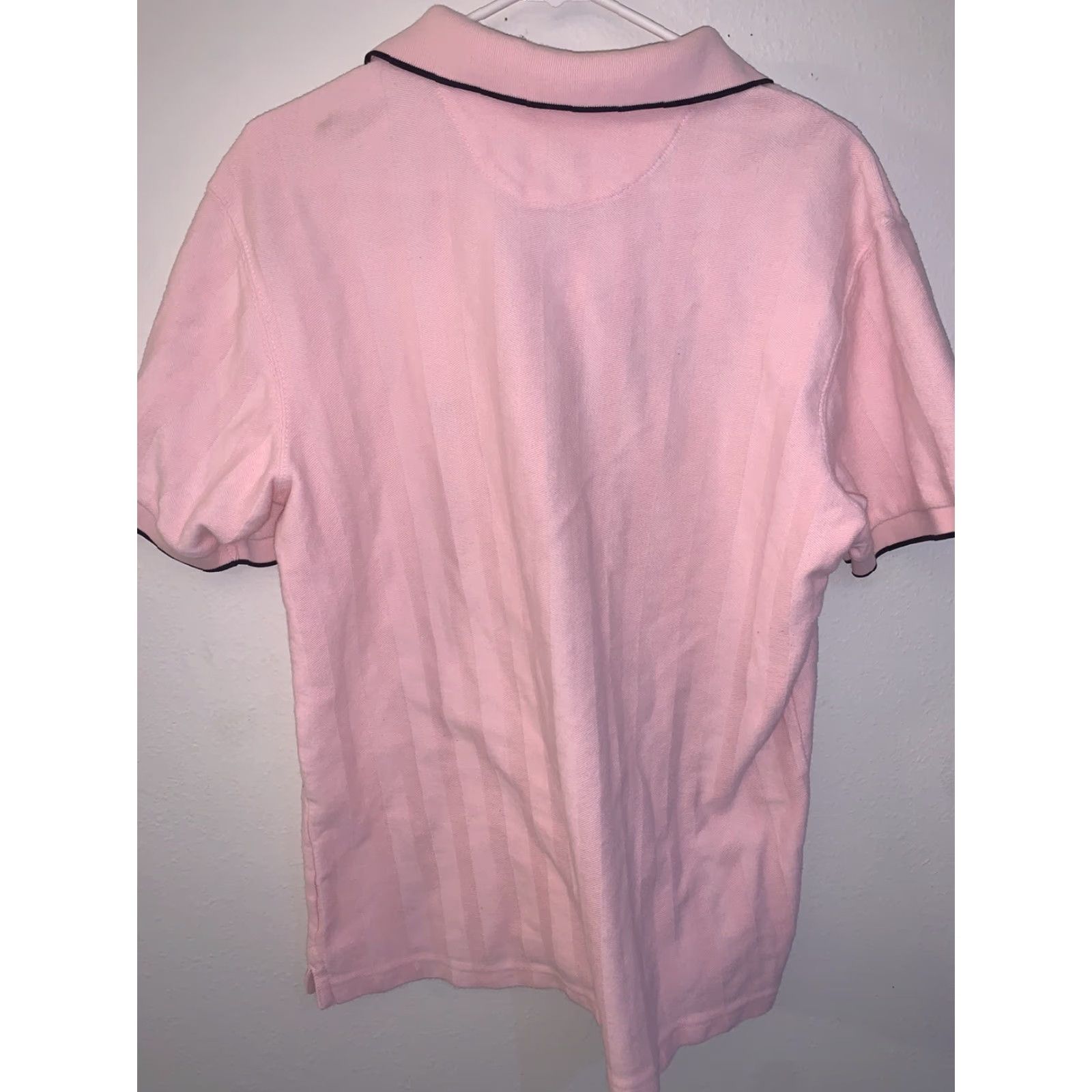 Chaps VINTAGE Chaps Polo Shirt Men's Short Sleeve Pullover 100% Cotton Bright Pink L Size US L / EU 52-54 / 3 - 4 Thumbnail