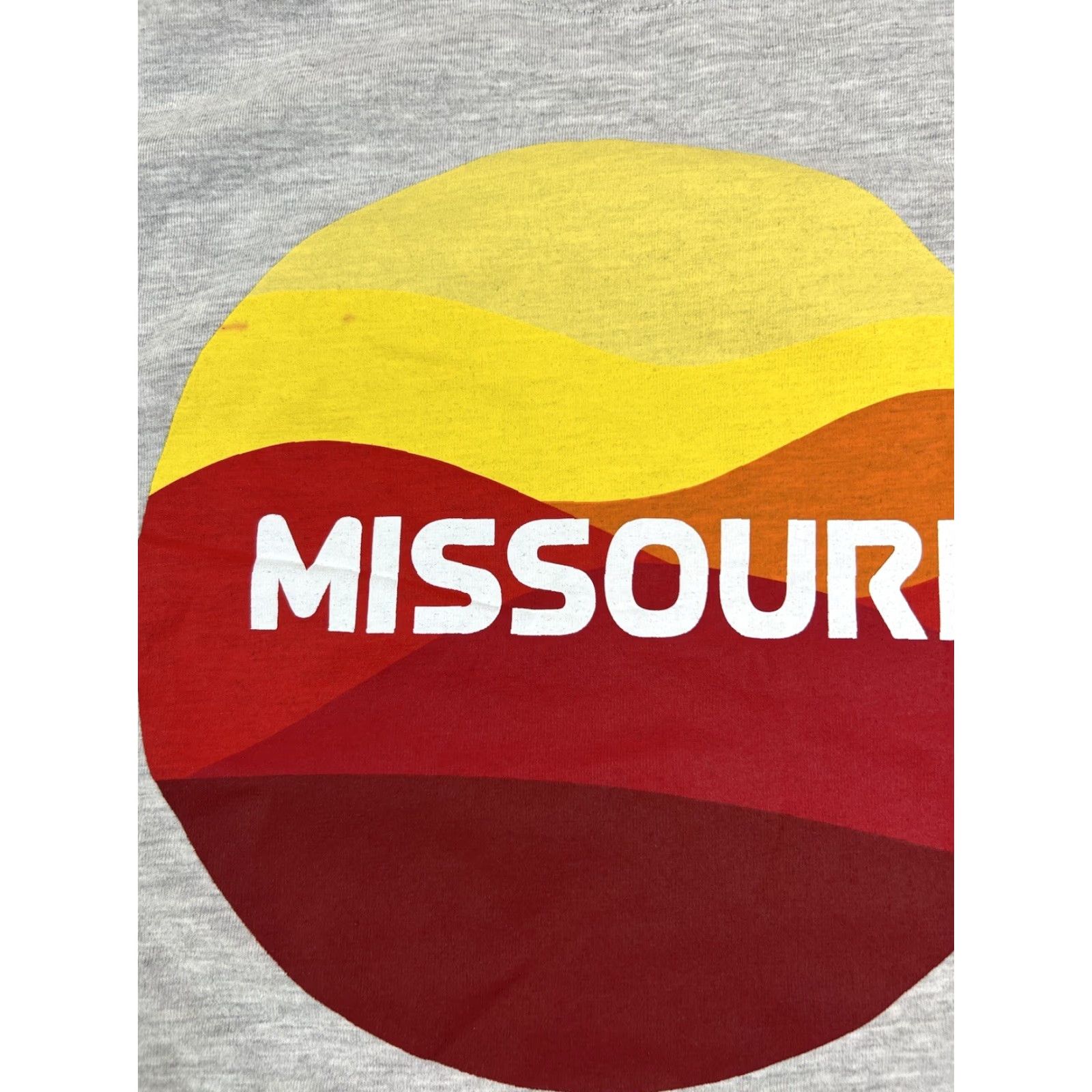Vintage State of Mine Missouri T-Shirt Gray Short Sleeve Large Size US L / EU 52-54 / 3 - 2 Thumbnail