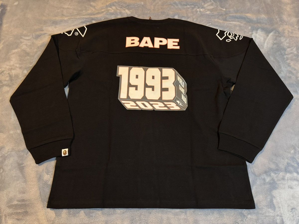 Bape Bape XL Relaxed Fit Jersey Size US XL / EU 56 / 4 - 2 Thumbnail