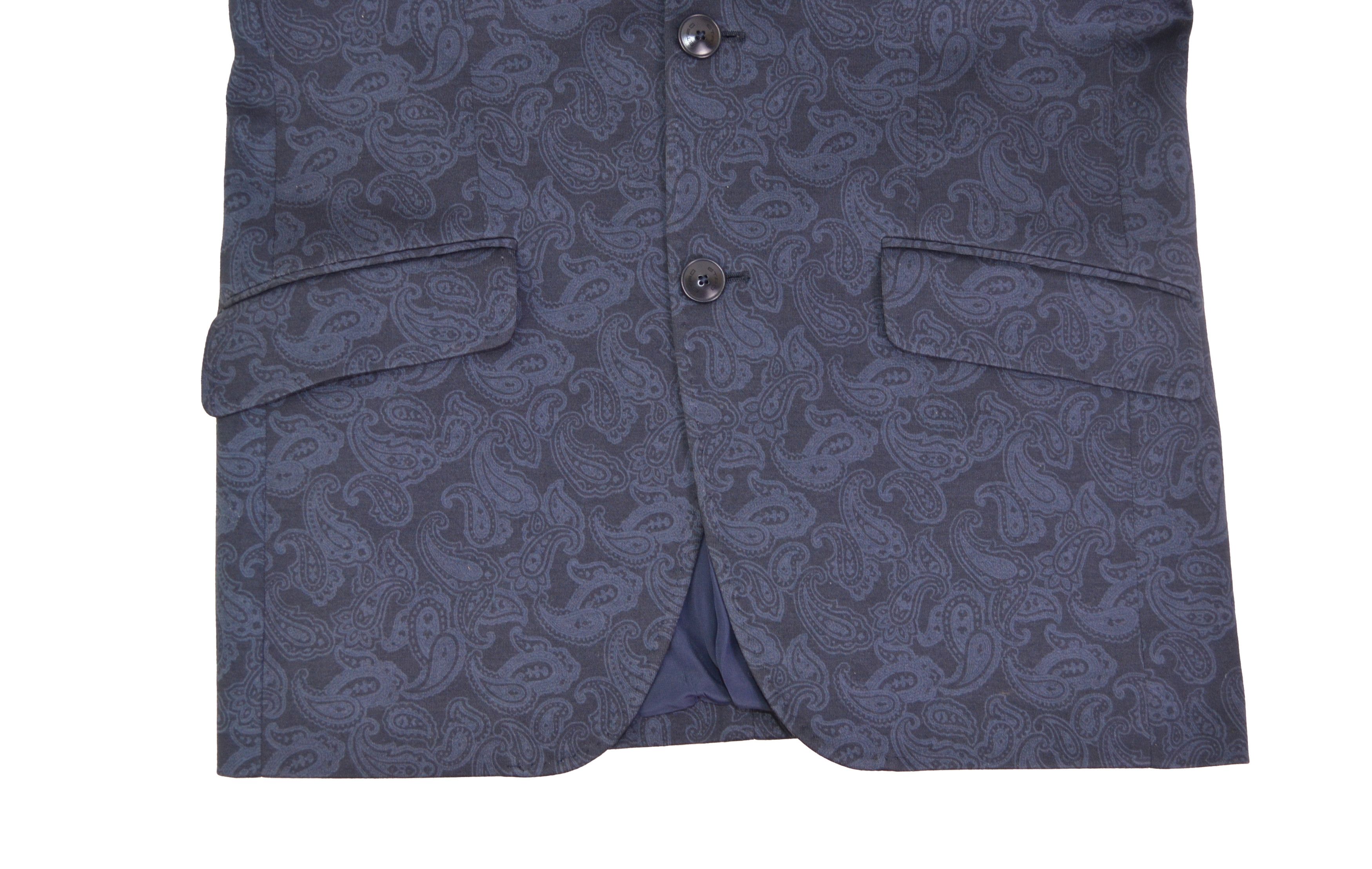 Etro Men's ETRO New Jersey Blazer 40US/UK 50IT Blue Cotton Size 40R - 8 Thumbnail